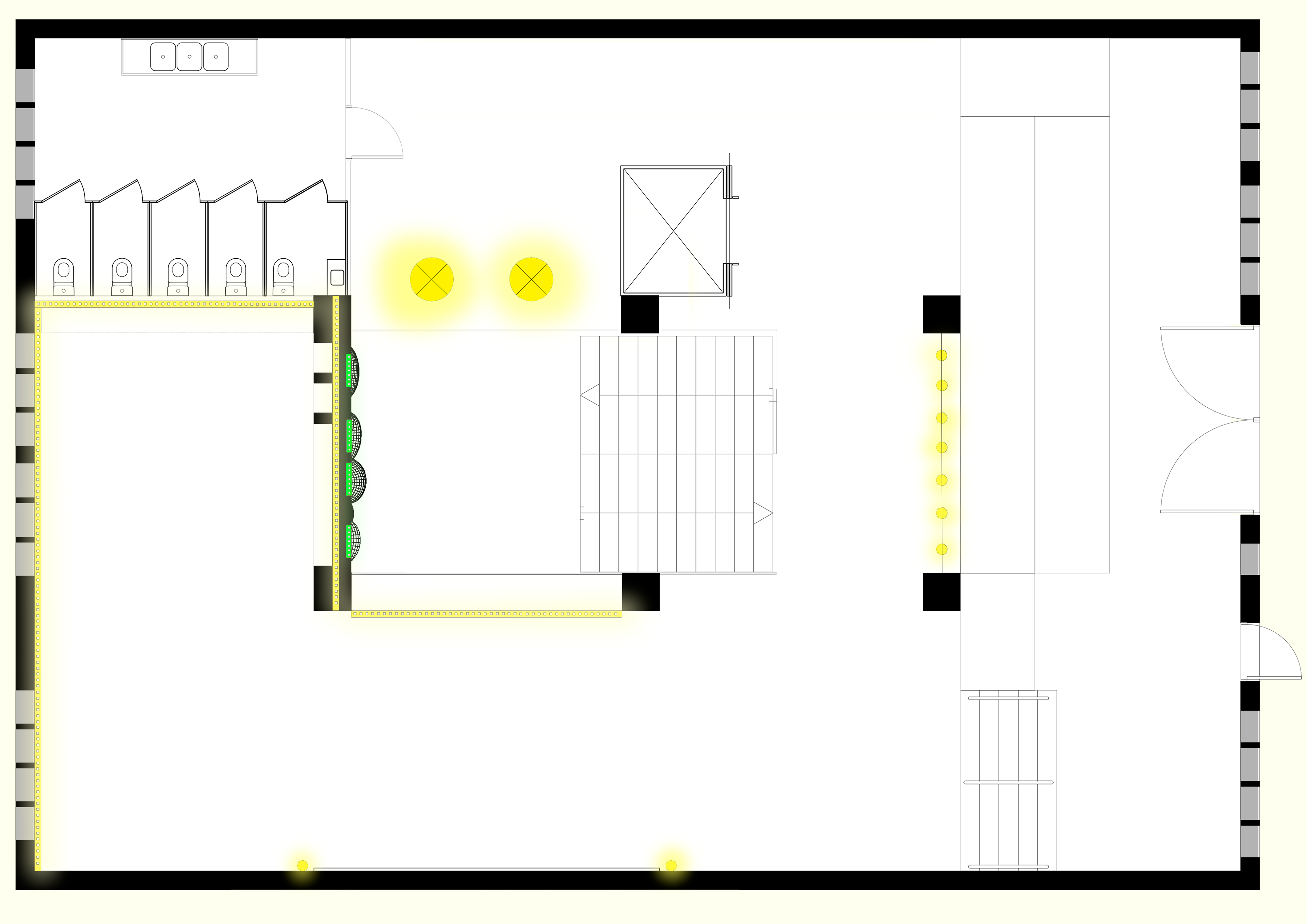 Ground Floor Lighting Plan