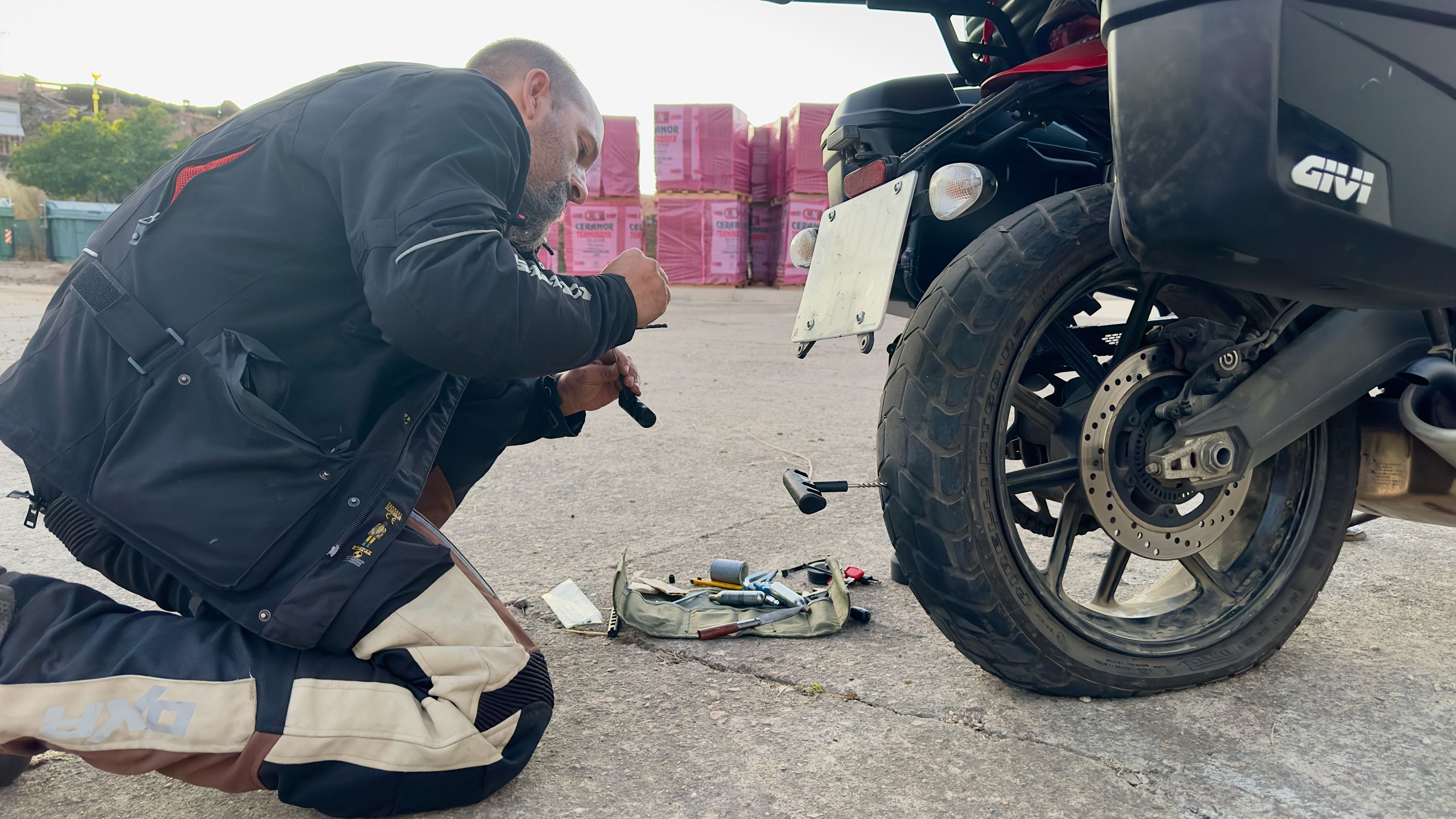 Serradilla del Llano, Salamanca. Pinchamos a la ultima hora de la tarde.