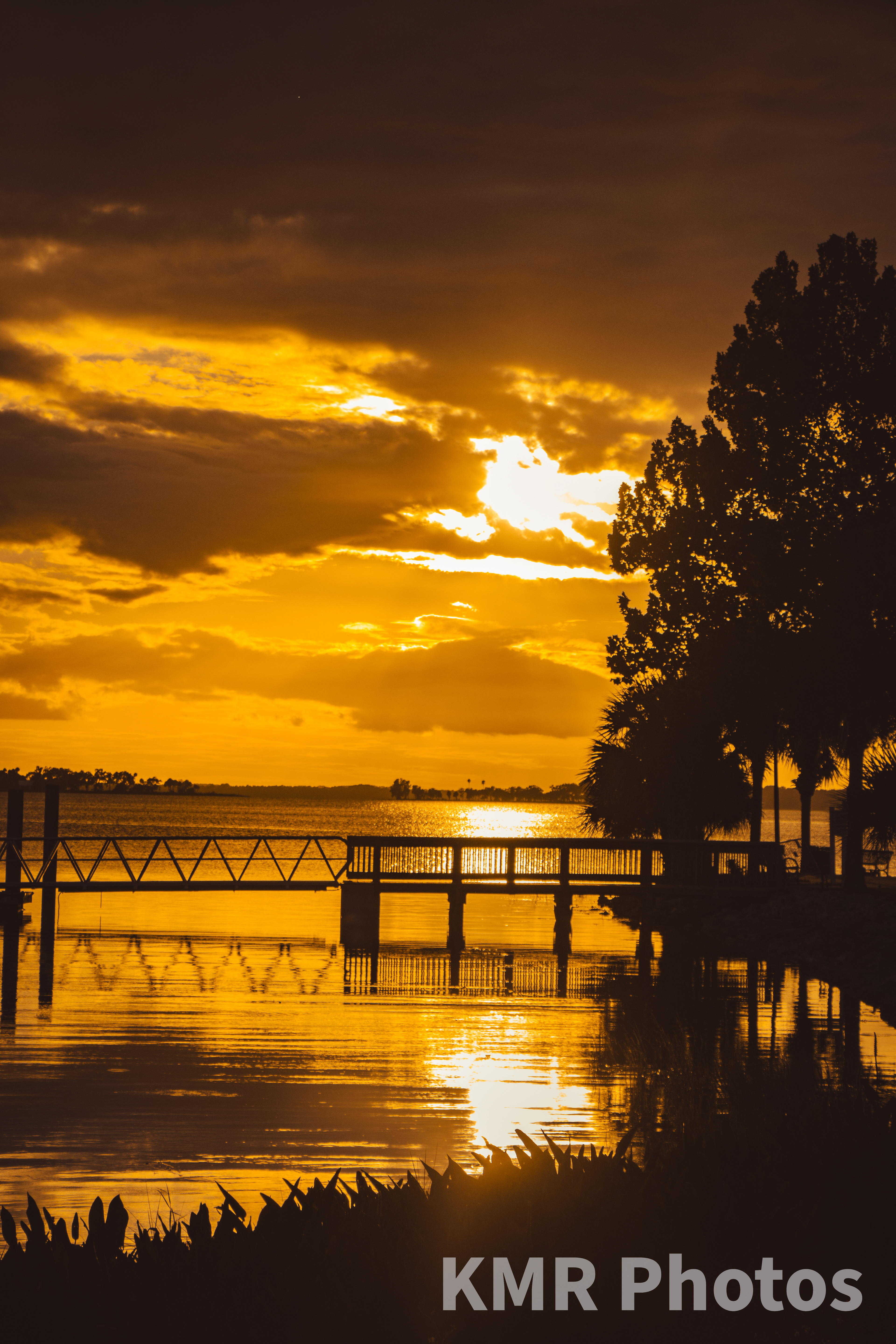 Sunset Over Gilbert Park, Mount Dora