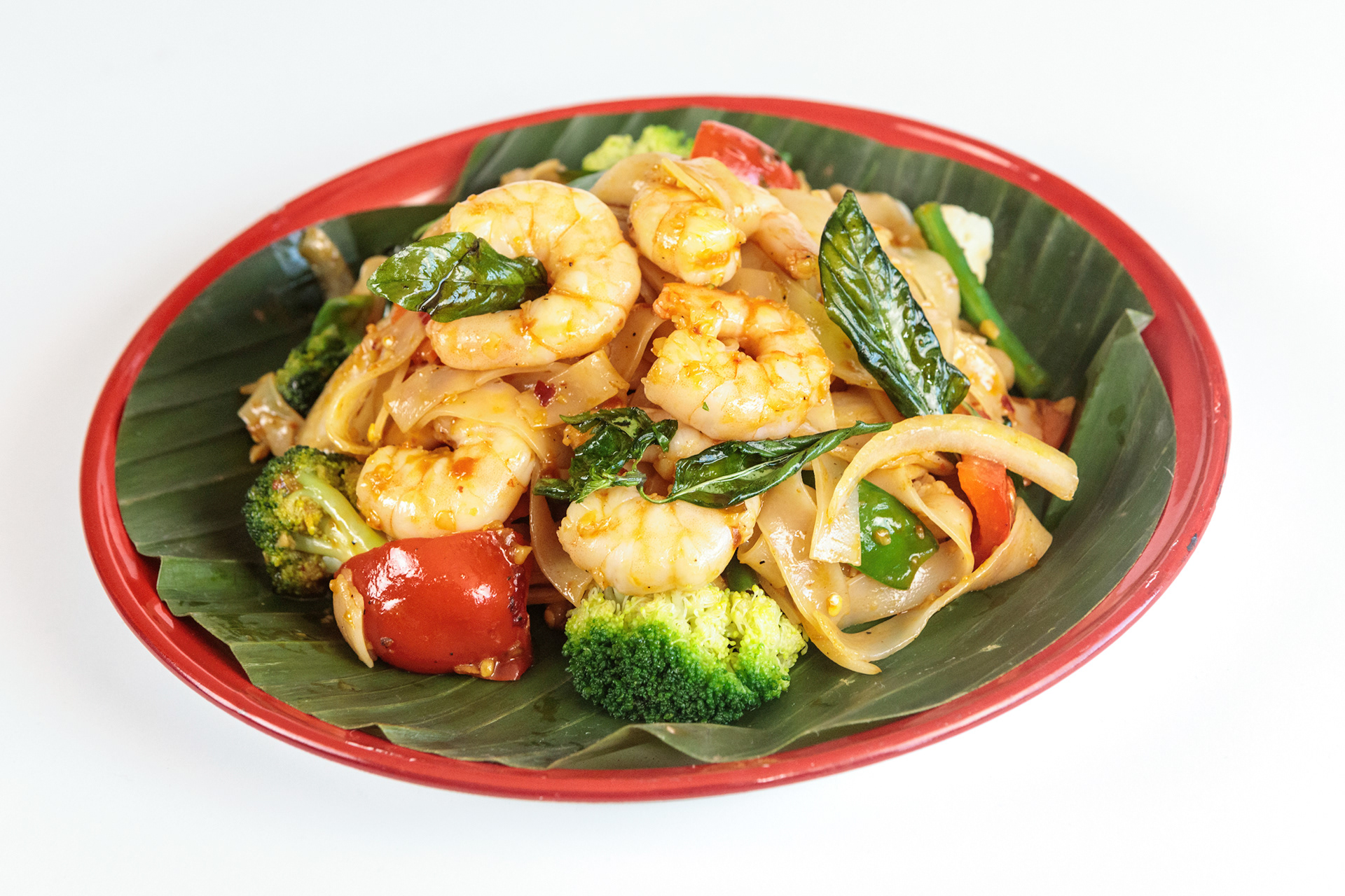 Drunken Noodle with Shrimp