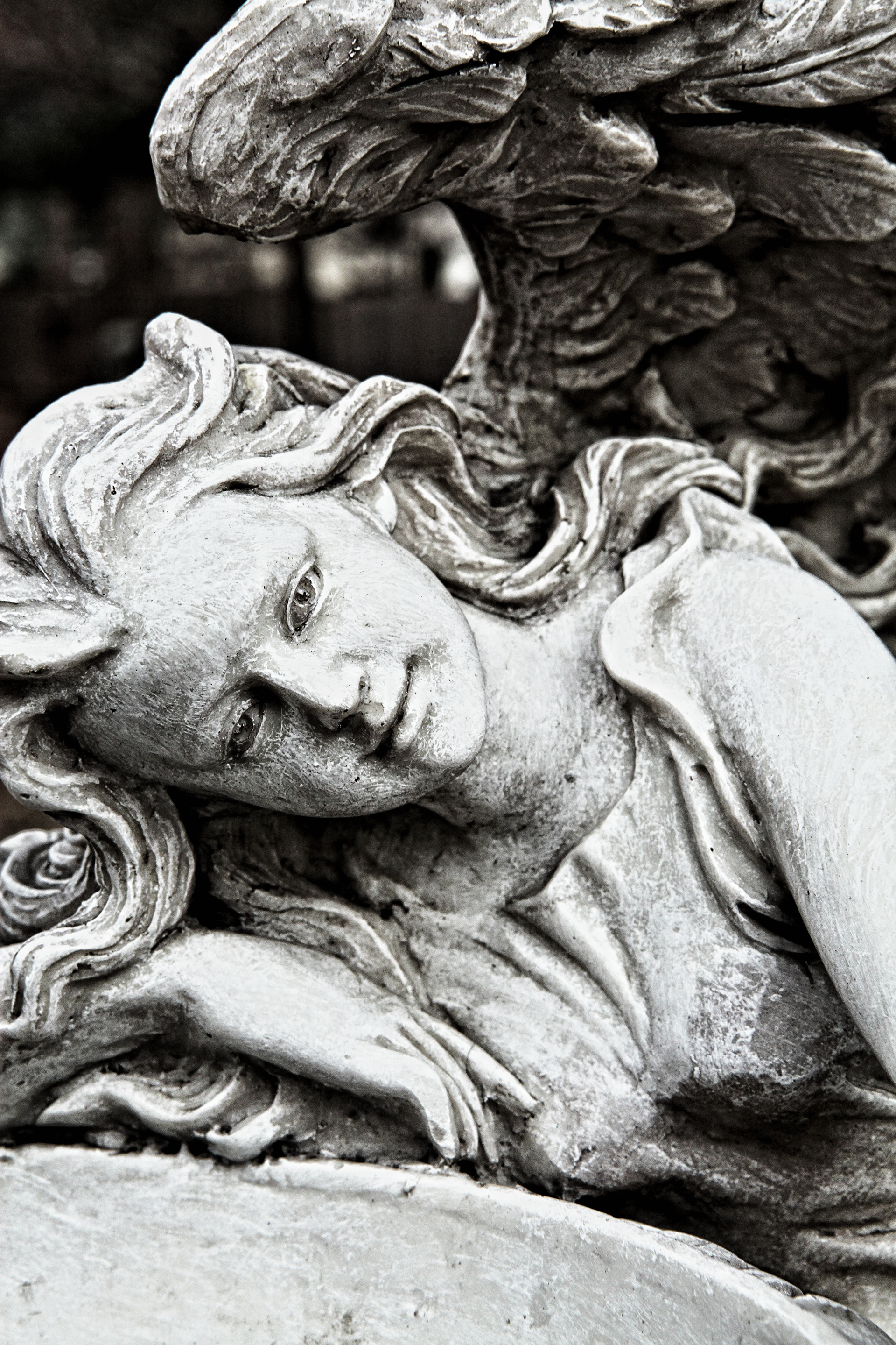 Memorial on Child's Grave in Toronto's Necropolis