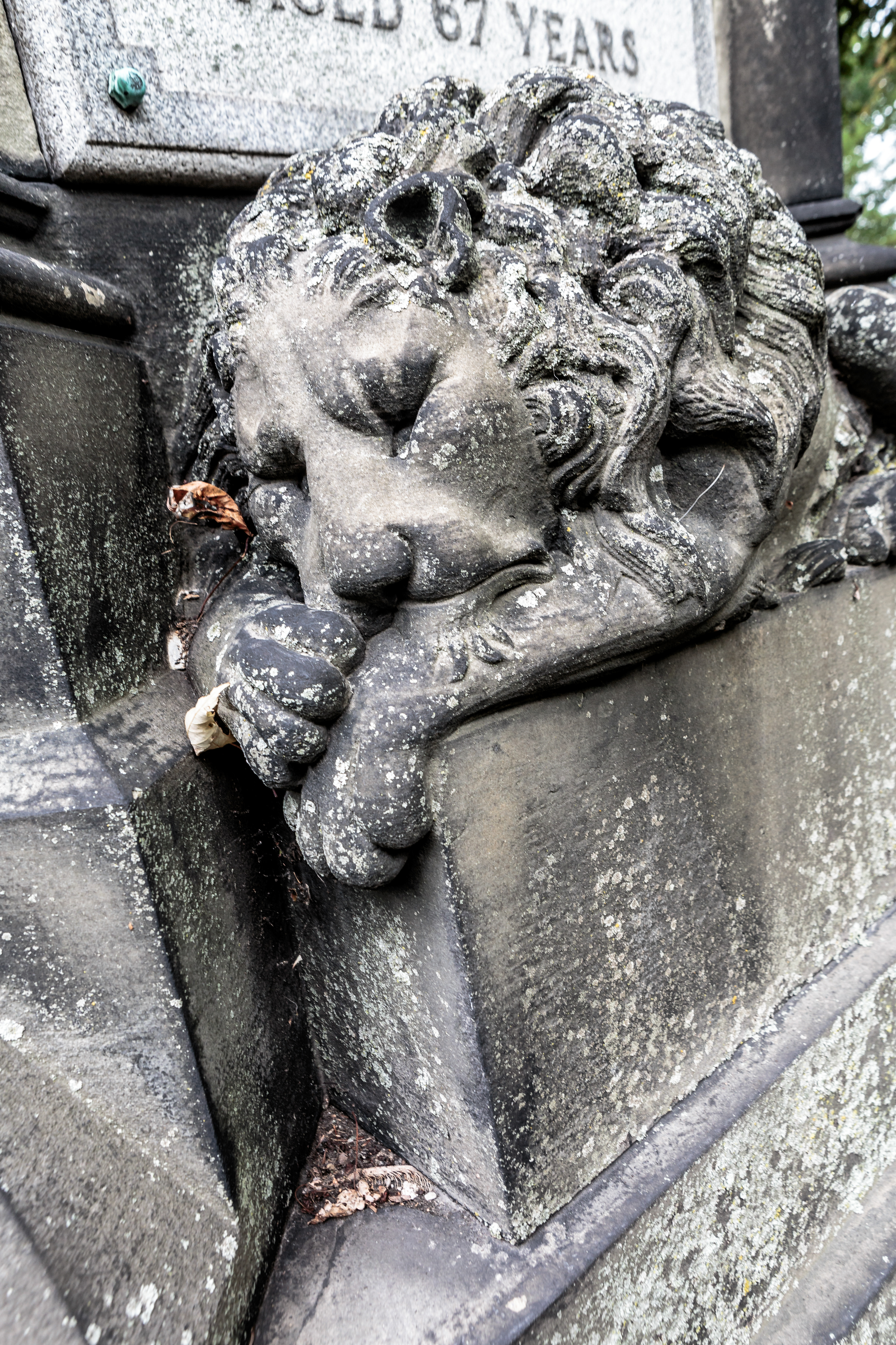 Memorial in Toronto's Necropolis