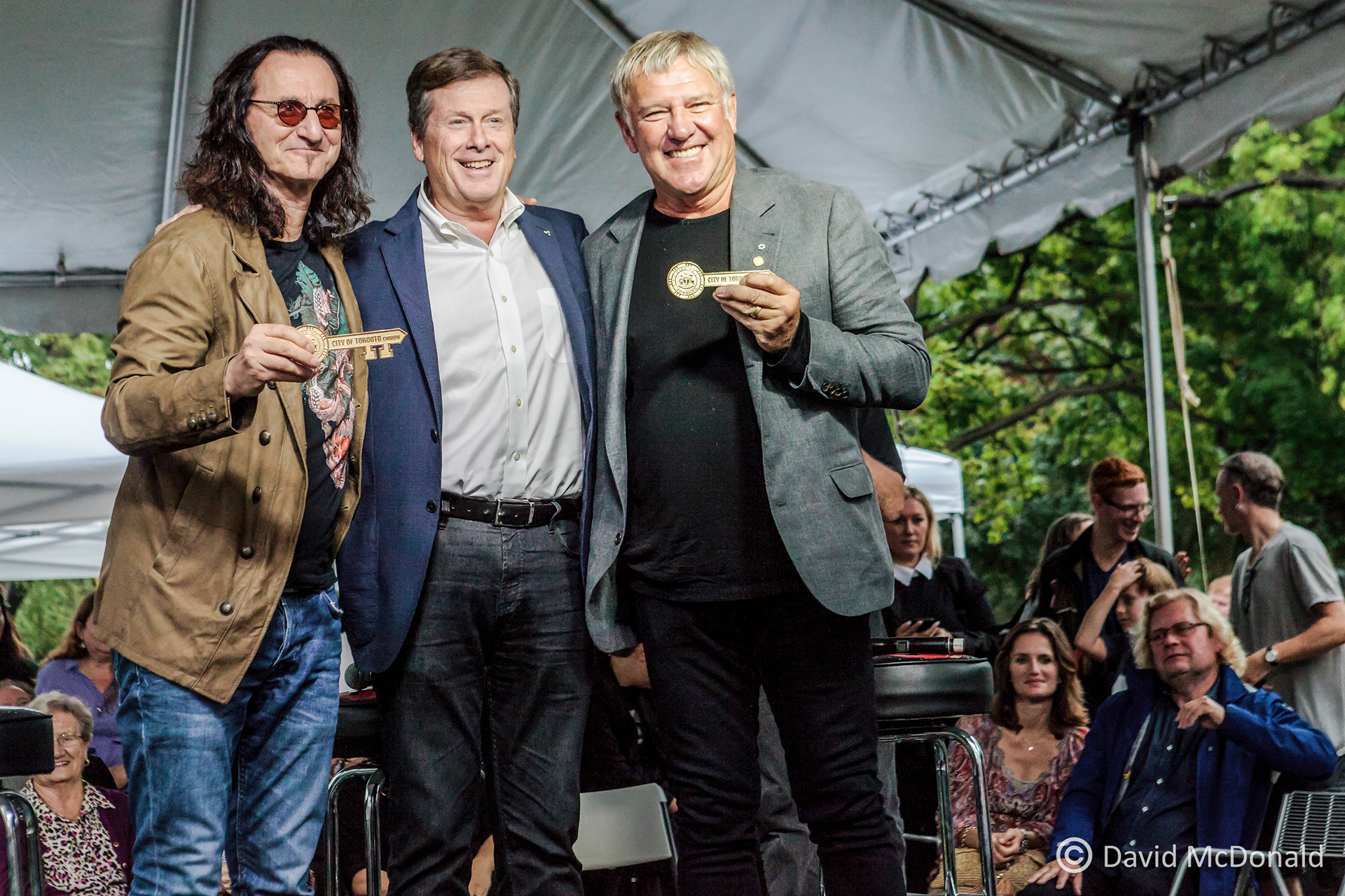 Lee Lifeson Art Park Dedication