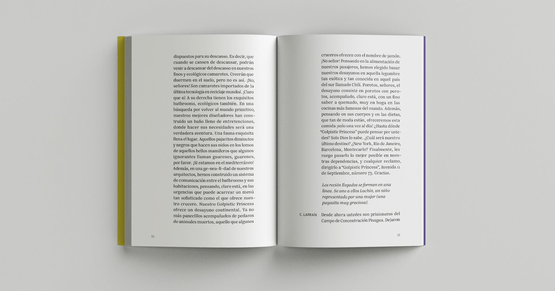 Interior La condición humana + sentido del humor