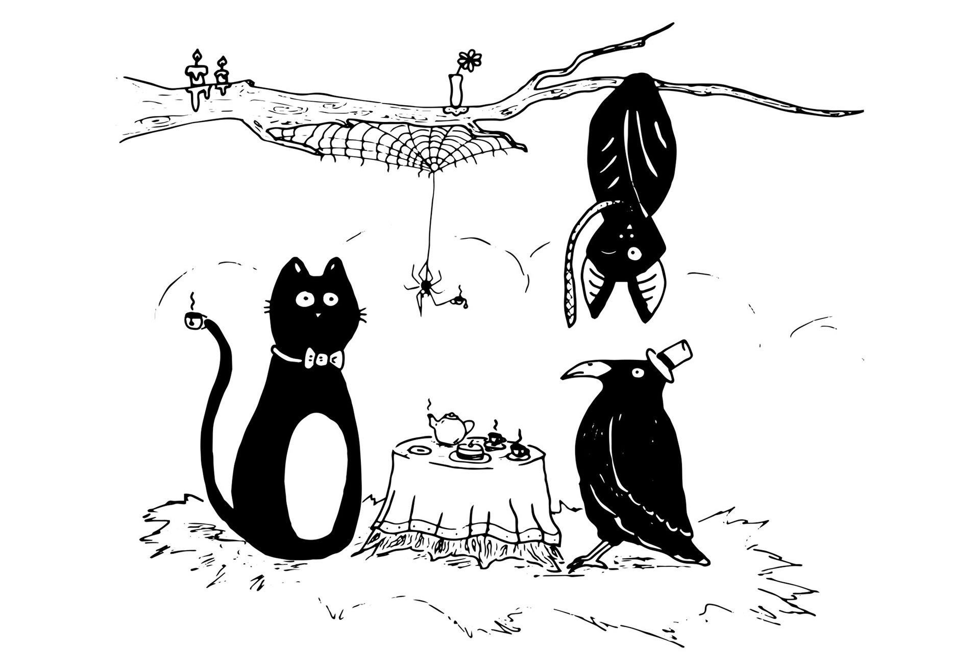 "Halloween Tea Party"