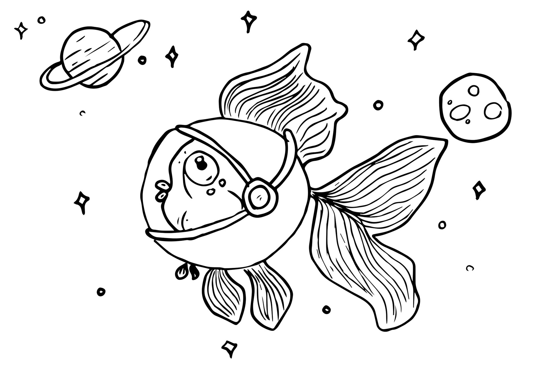 "Astronaut Fish"