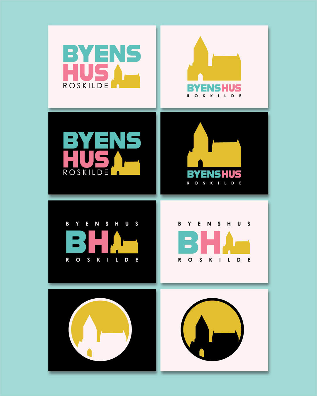 Logoer til Projekt Byens Hus