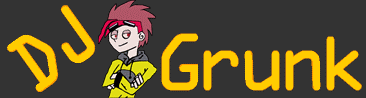 Det gamle logo for DJ Grunk