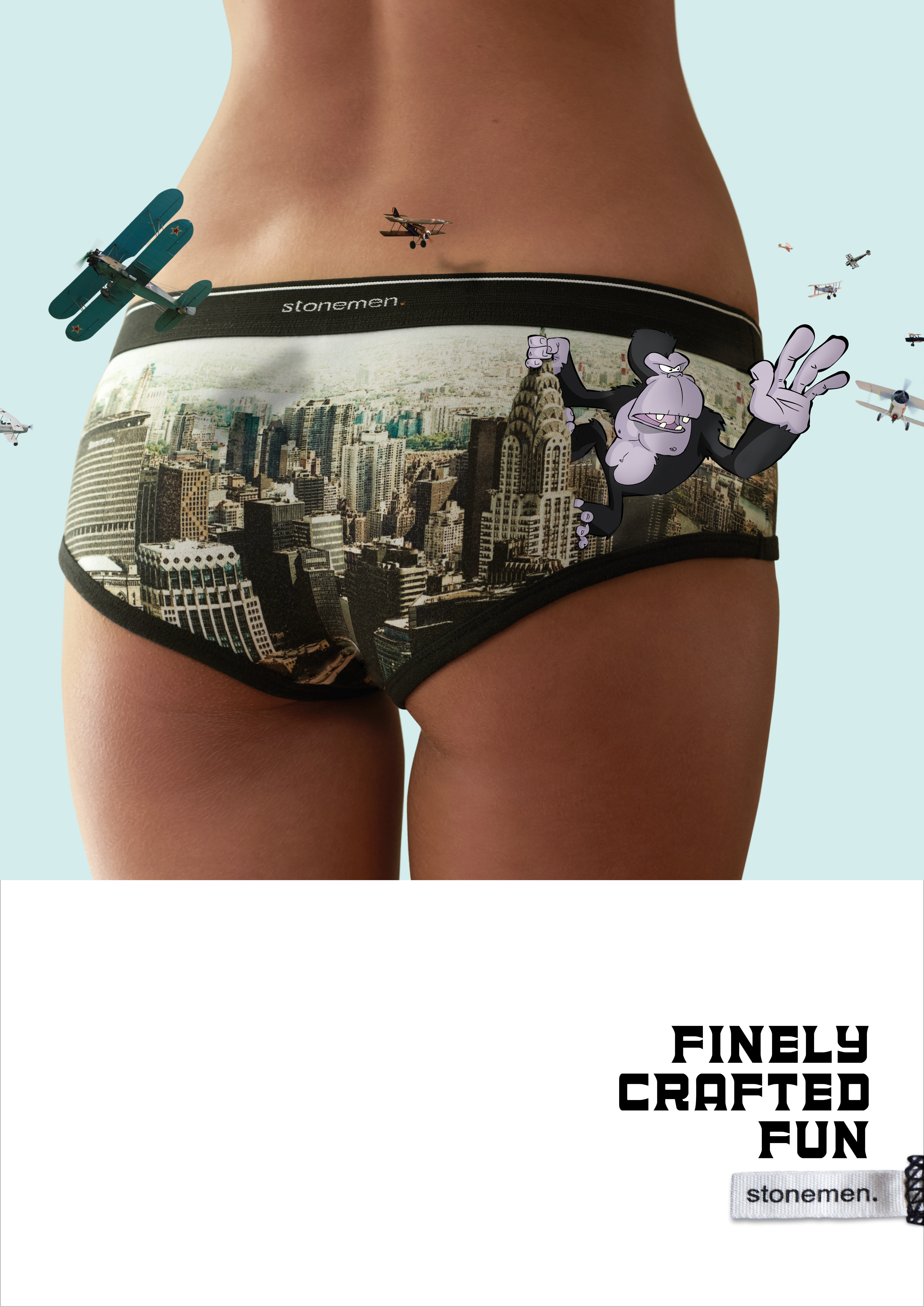 Paul Fenton - Stonemen Underwear - Finely Crafted Fun