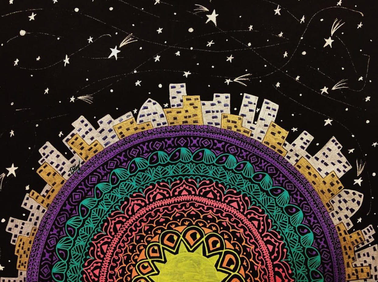 CIty Line - 8.5' x 11 