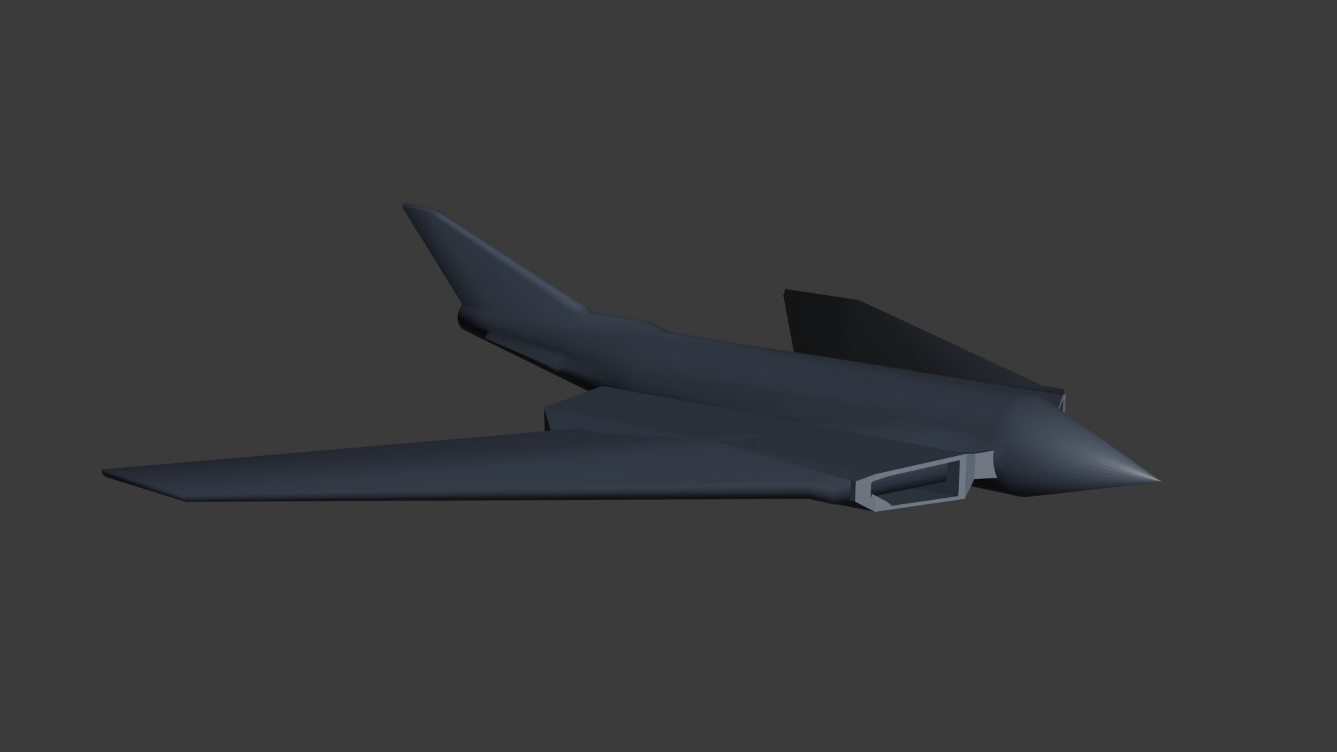 Black Stork 3d Model