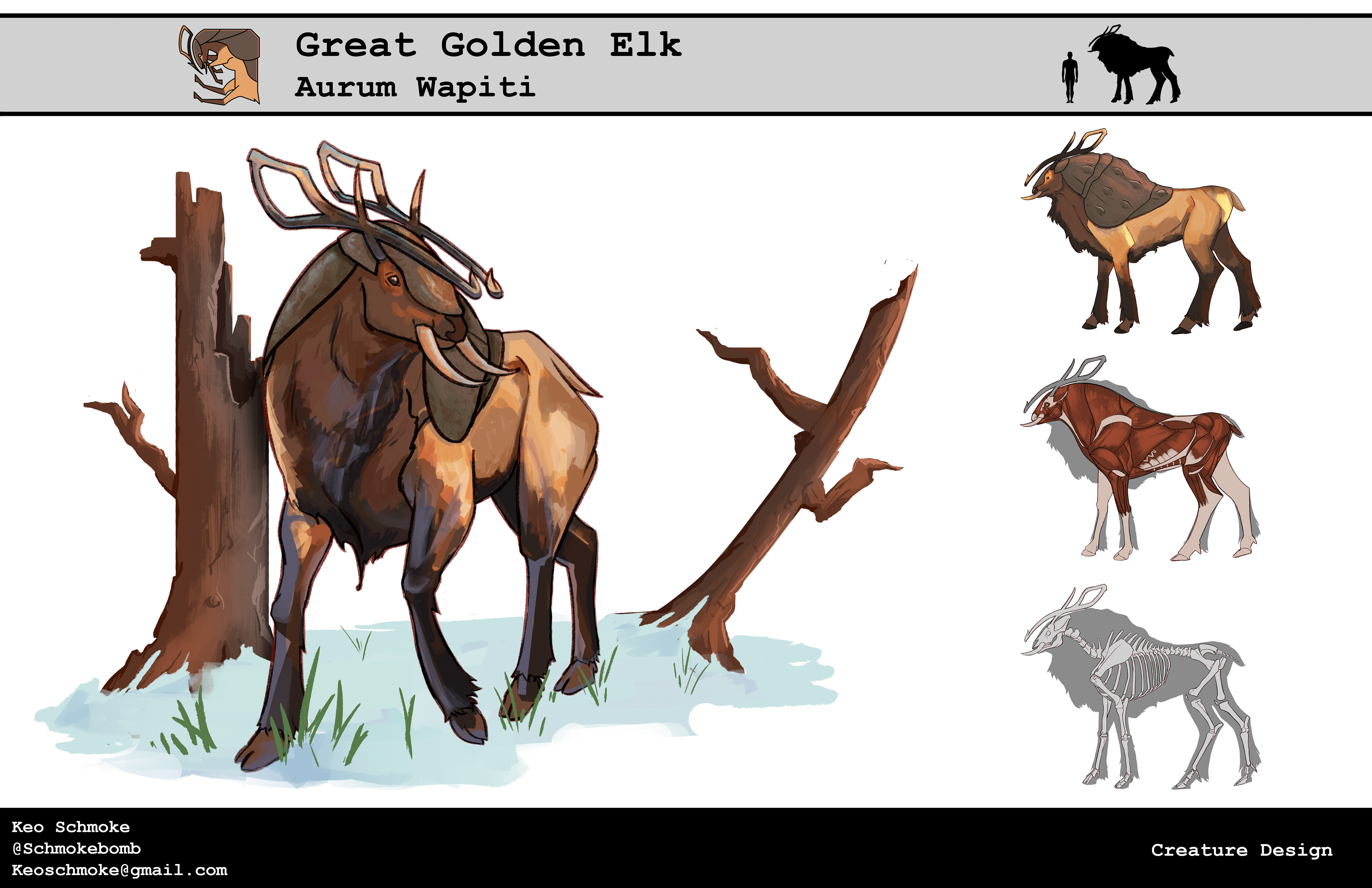 Great Golden Elk