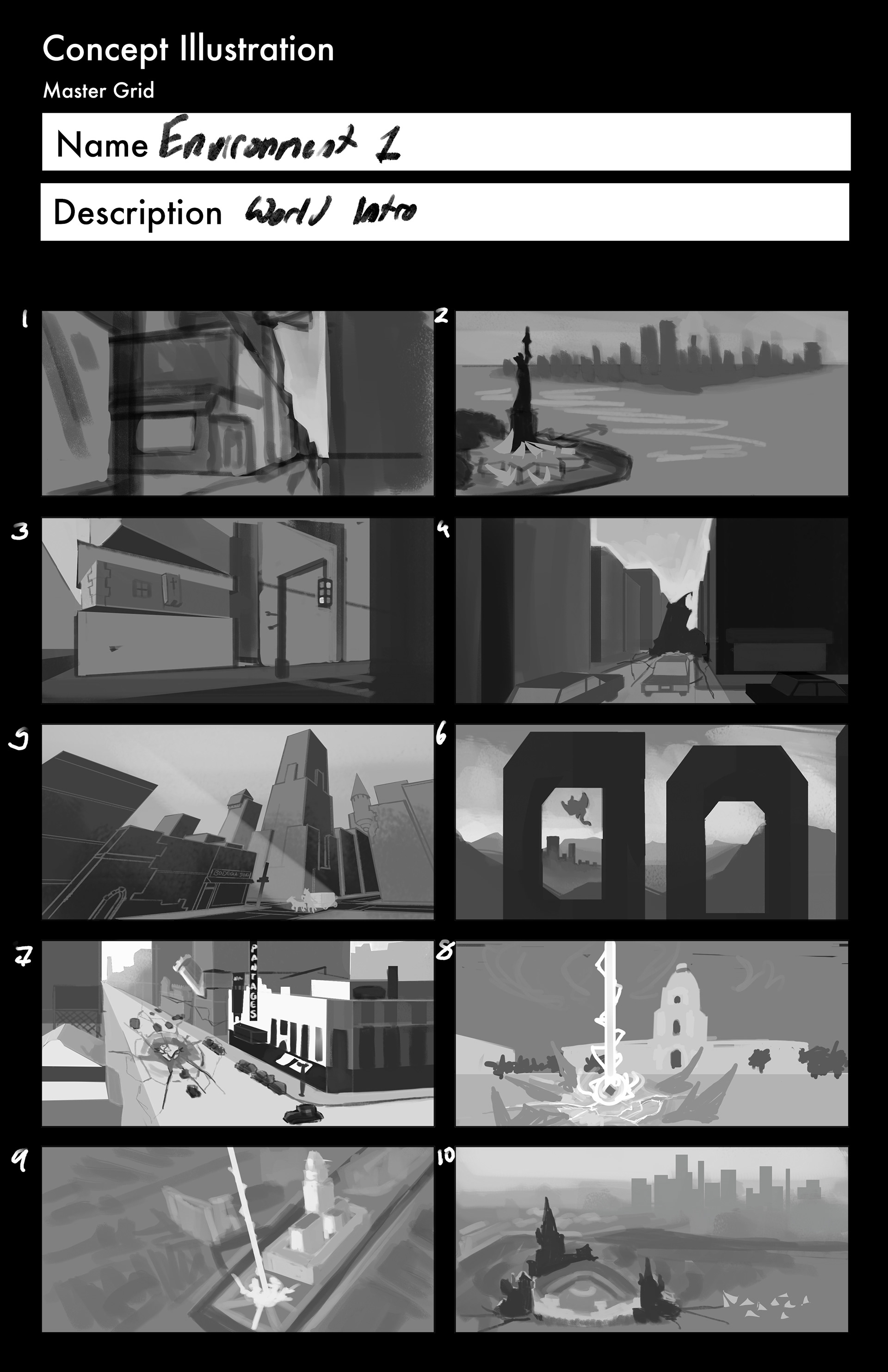 Environment Thumbnails