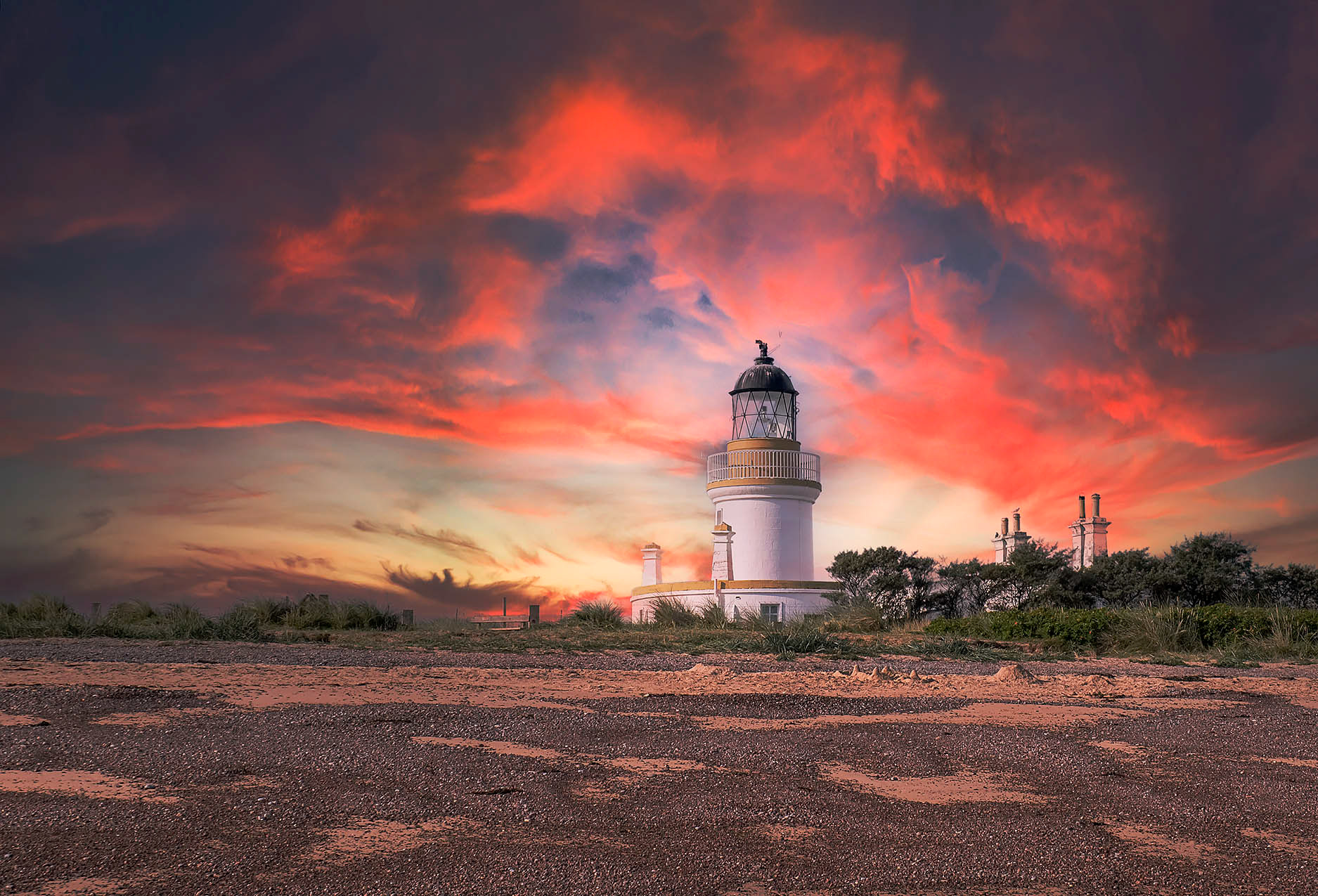 Light at sunrise