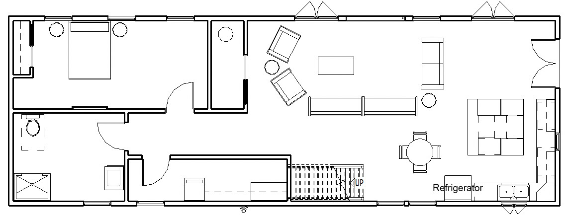 Revit- 1st Floor Floor Plan