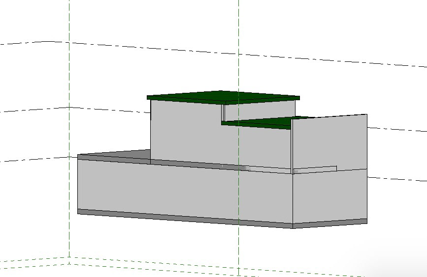 Revit- Progress View Exterior (Back) 