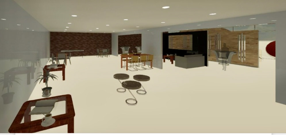 Revit- 1st Floor Showroom