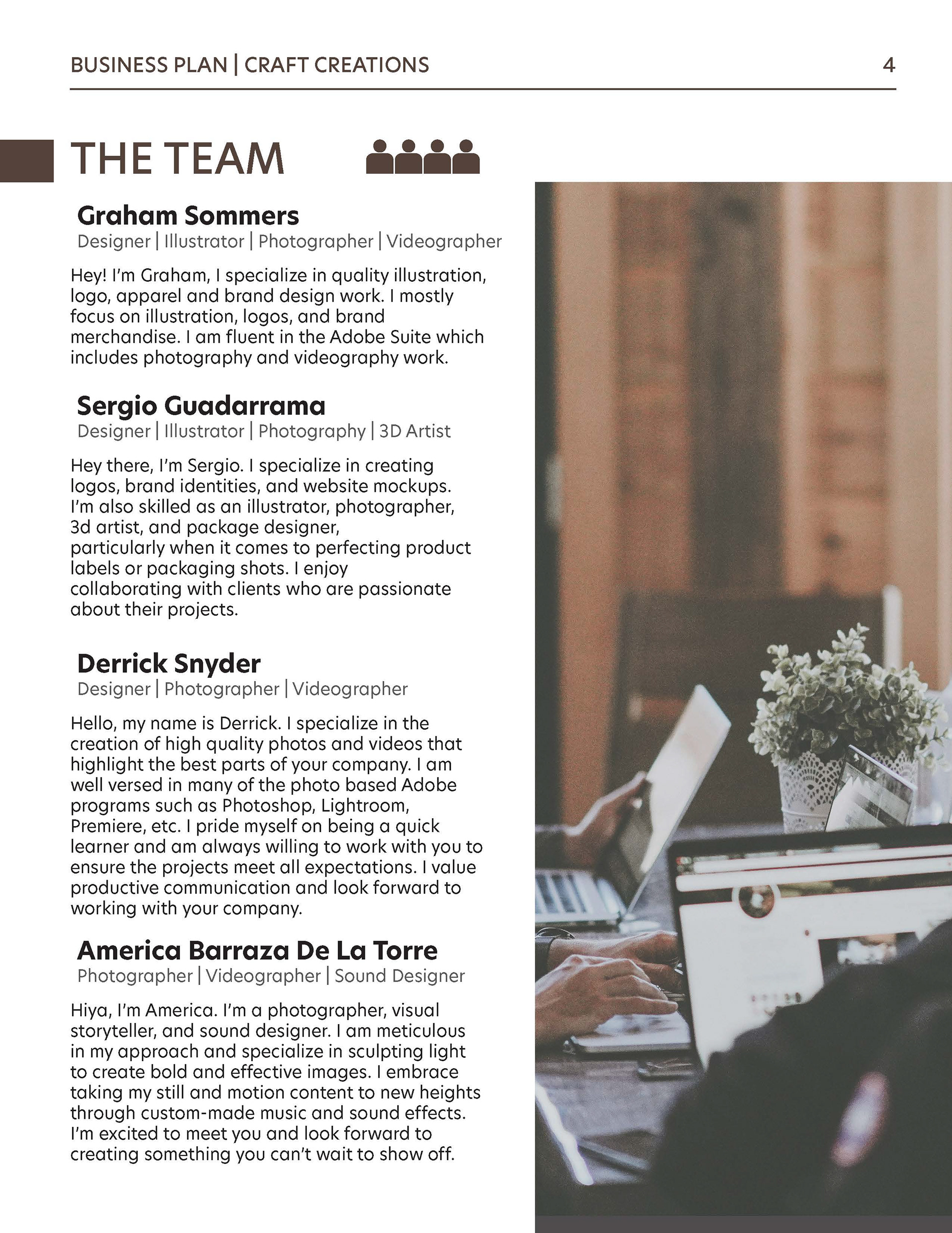 Business Proposal Page 4