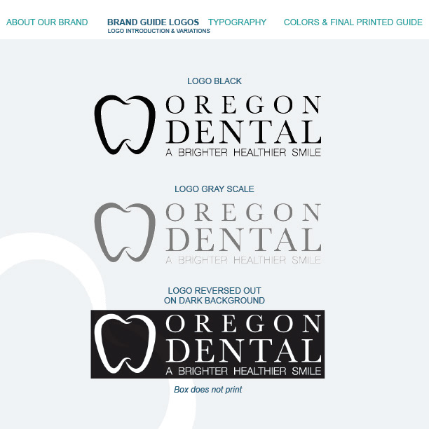 Oregon Dental Branding Guide 4