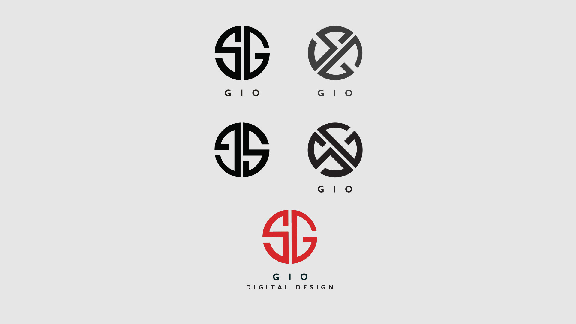 Personal Logo Different Styles