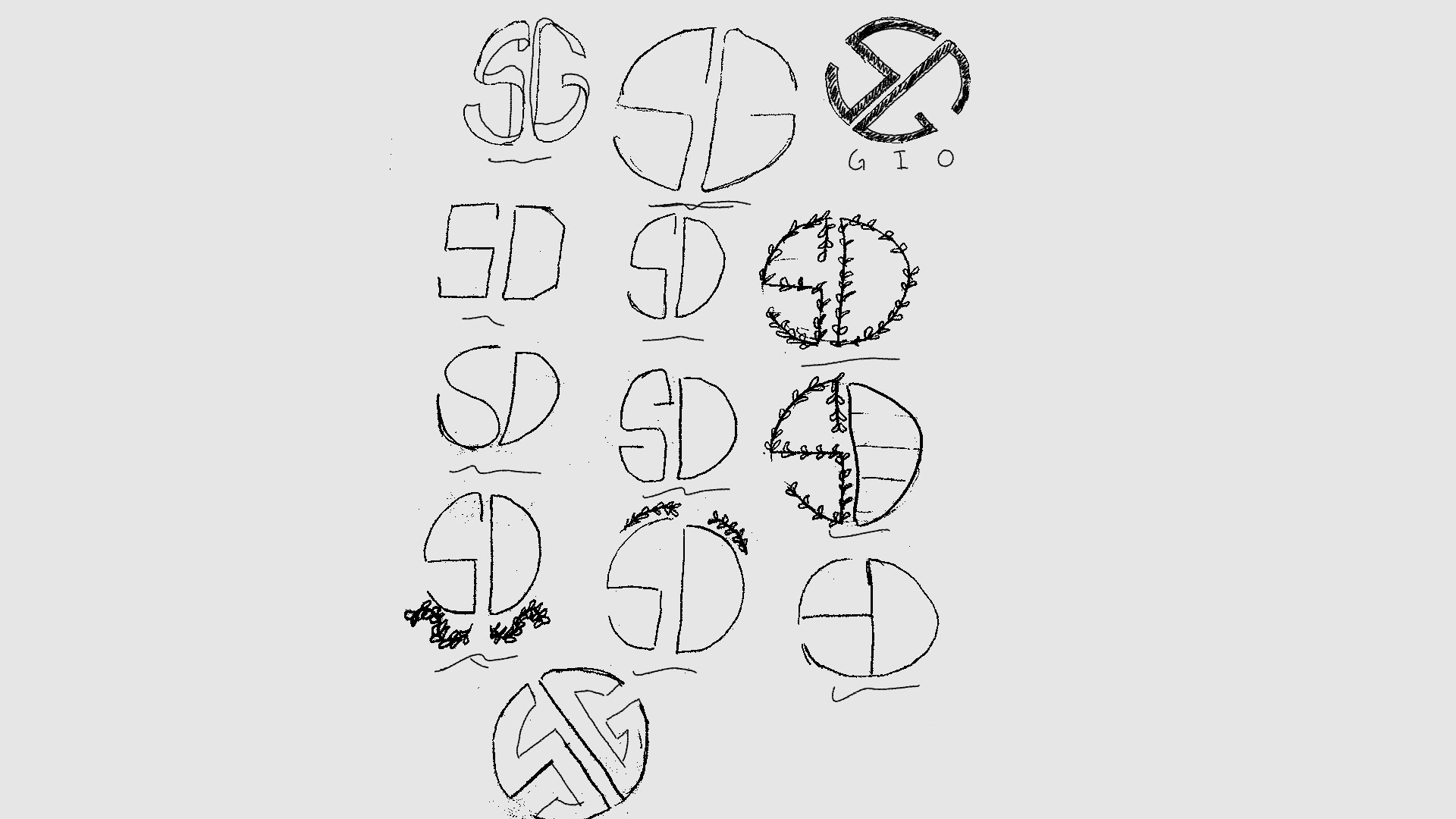 Personal Logo Early Process