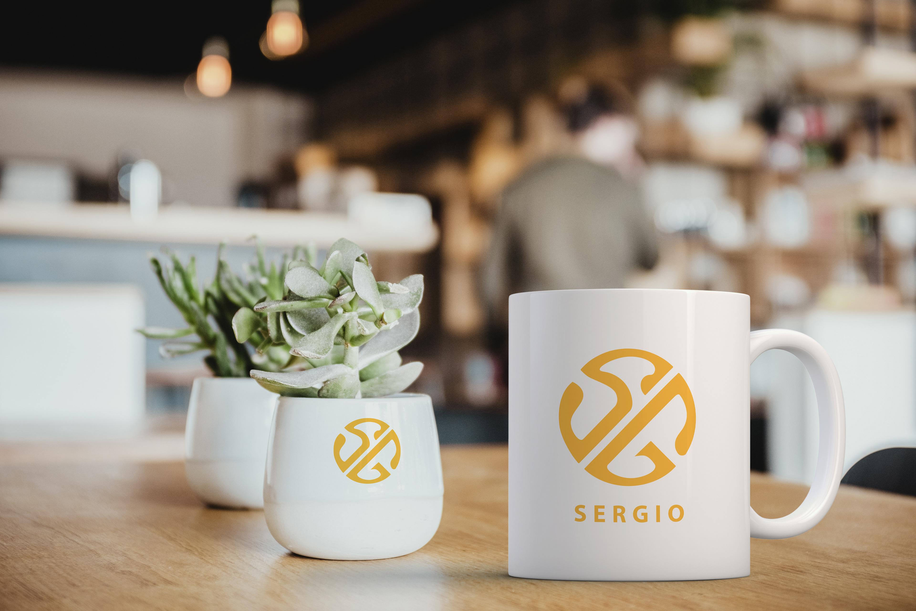 Personal Logo Mug Mockup