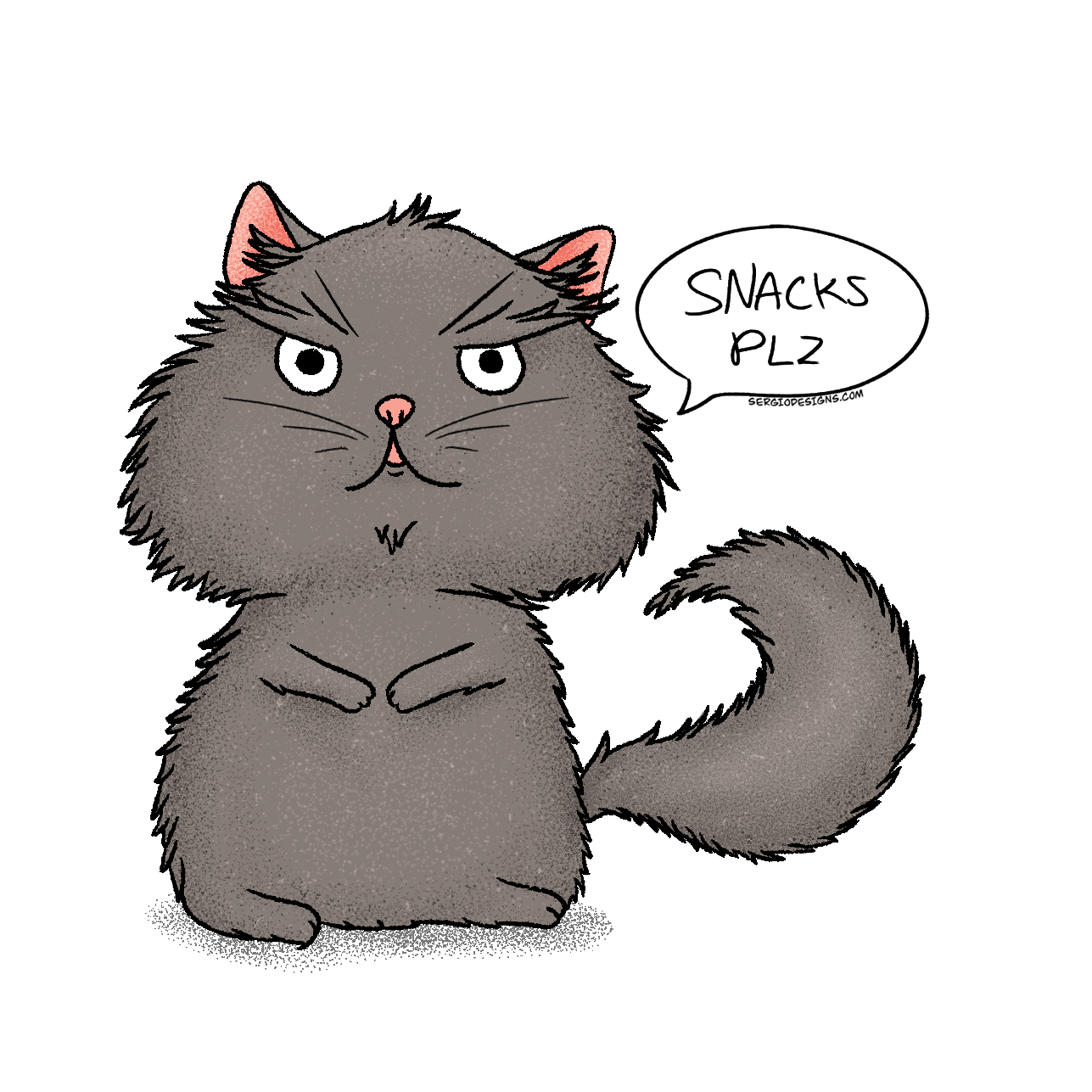 Sticker: Lint Snack Time