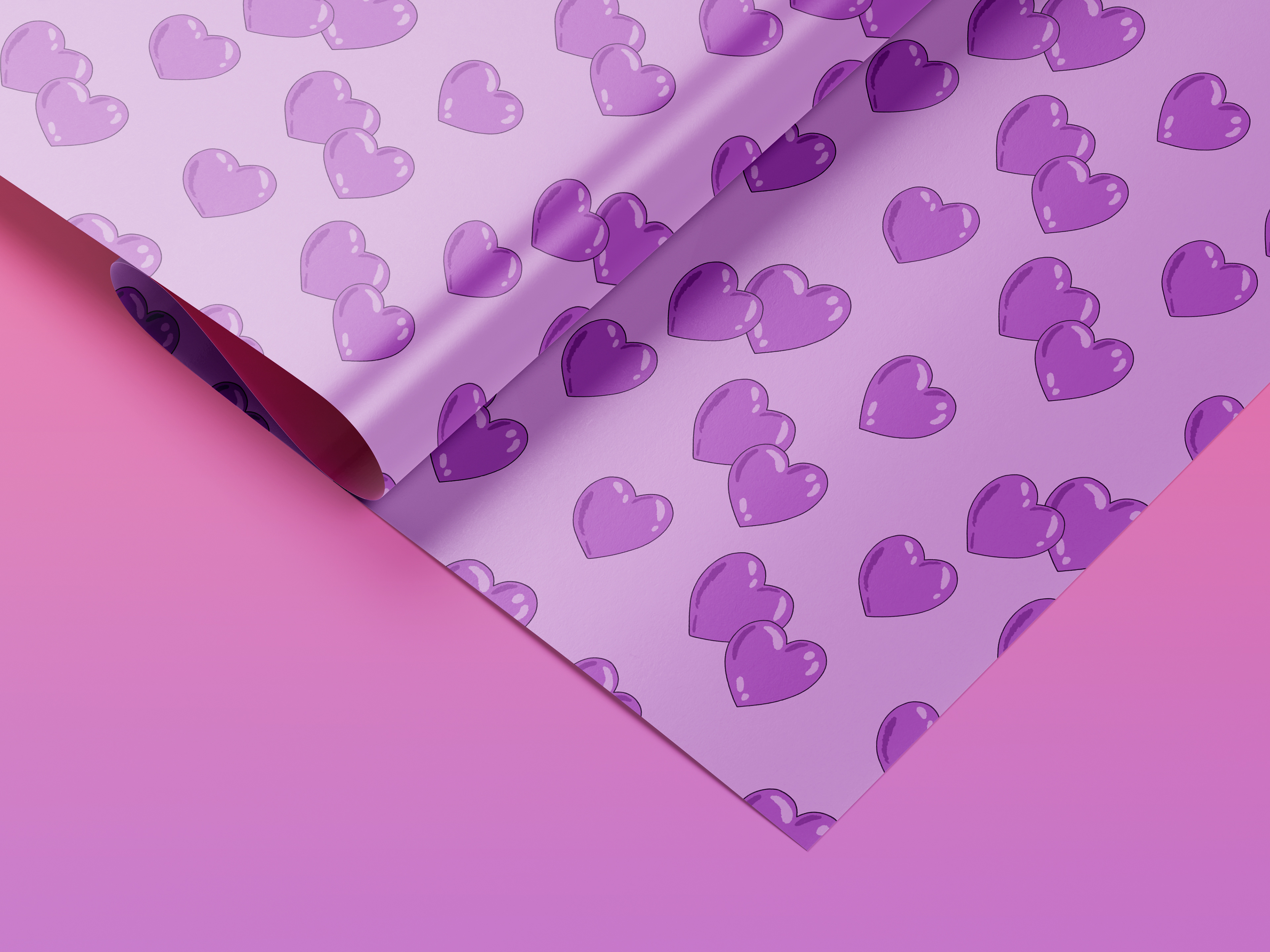 Purple Heart Pattern