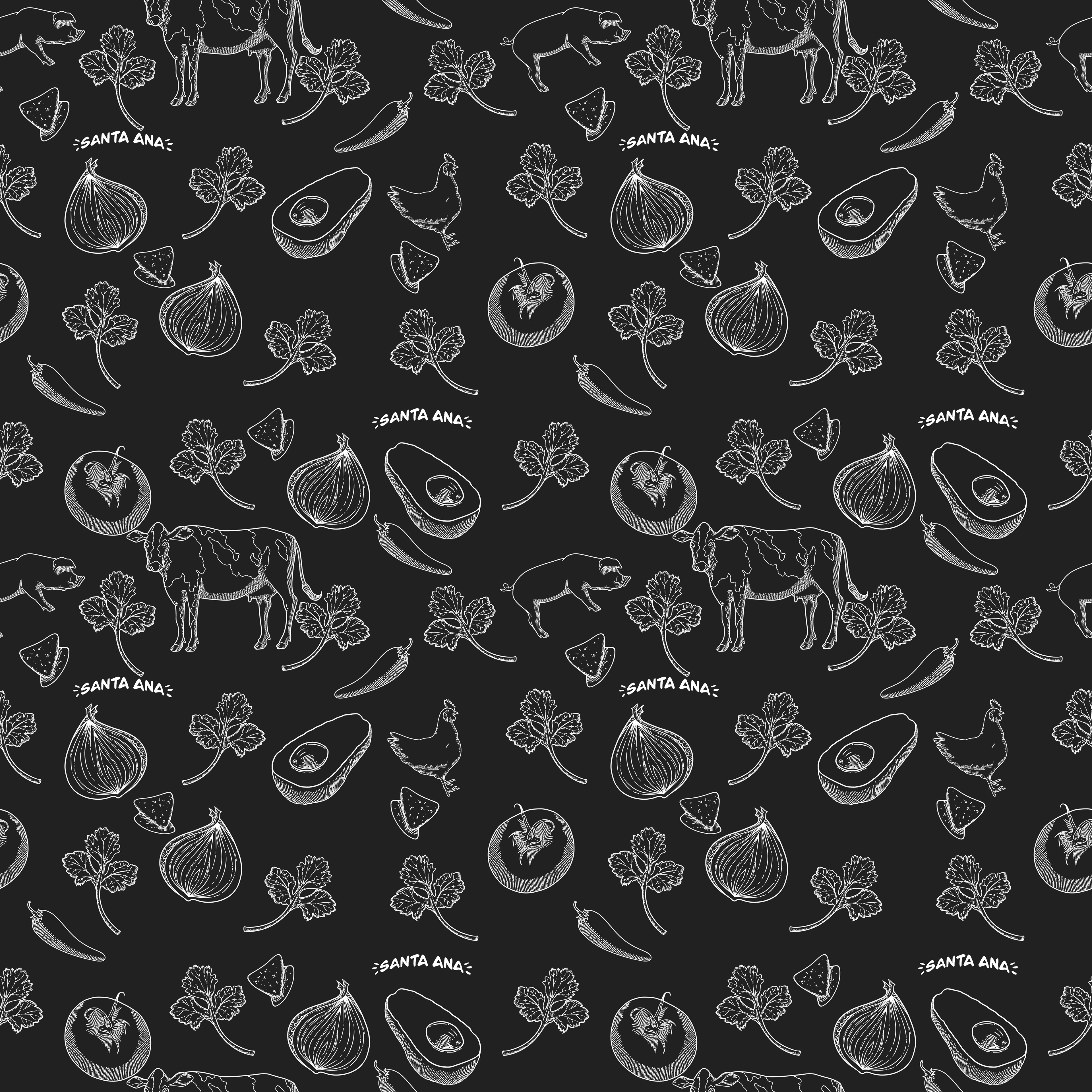 Santa Ana Pattern Illustration