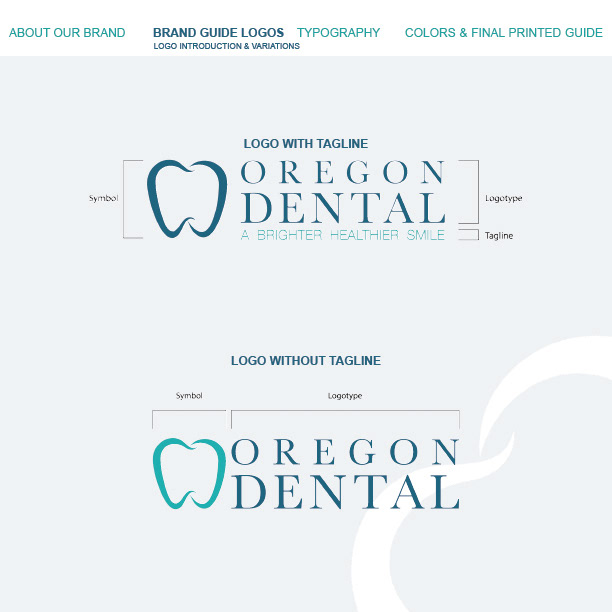 Oregon Dental Branding Guide 3