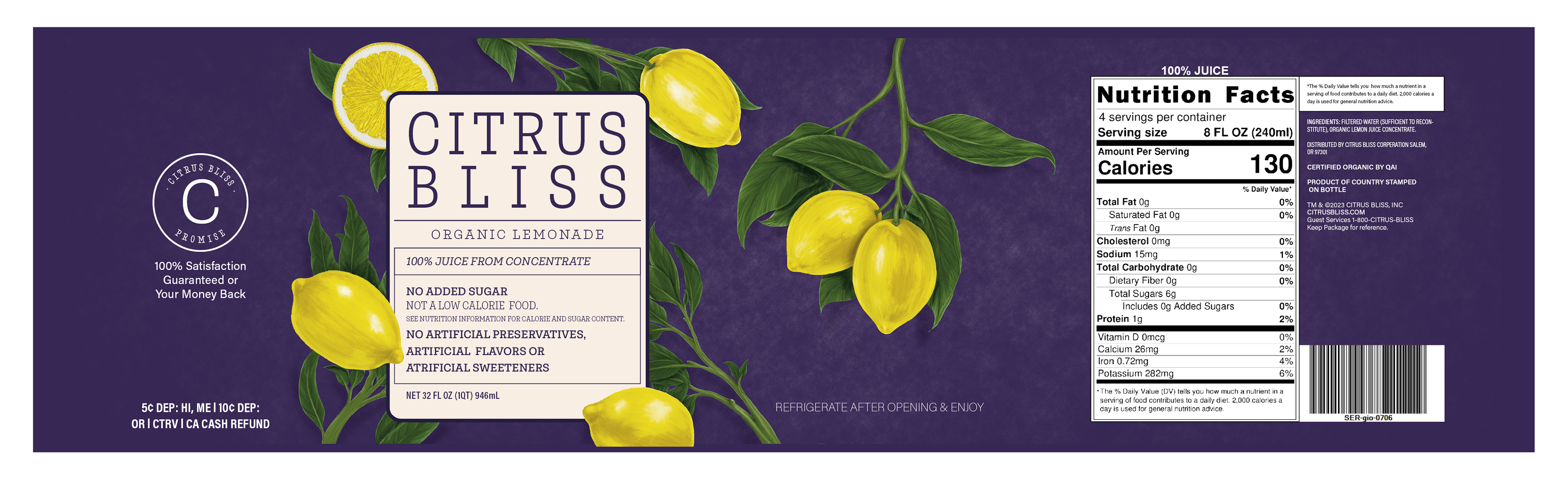 Lemonade Label
