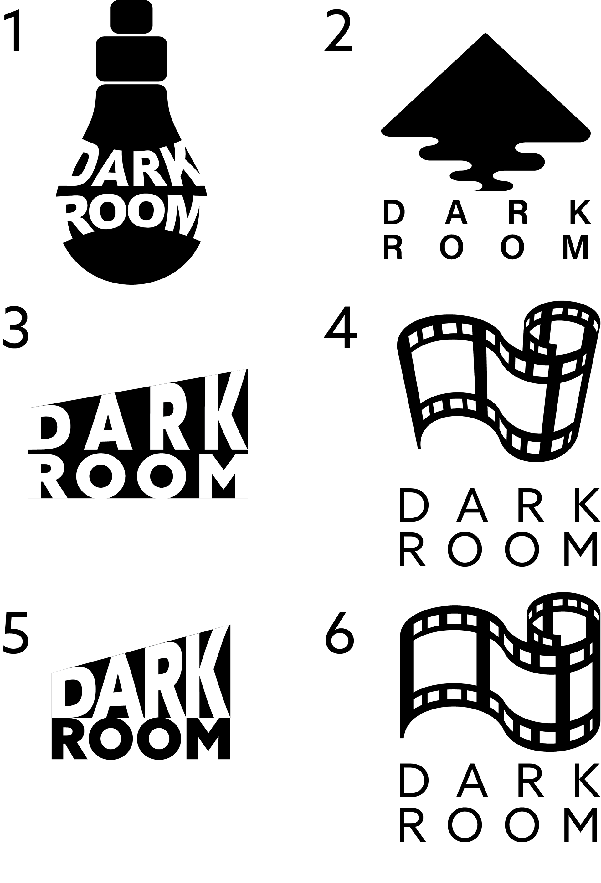 Darkroom Logo Sketch