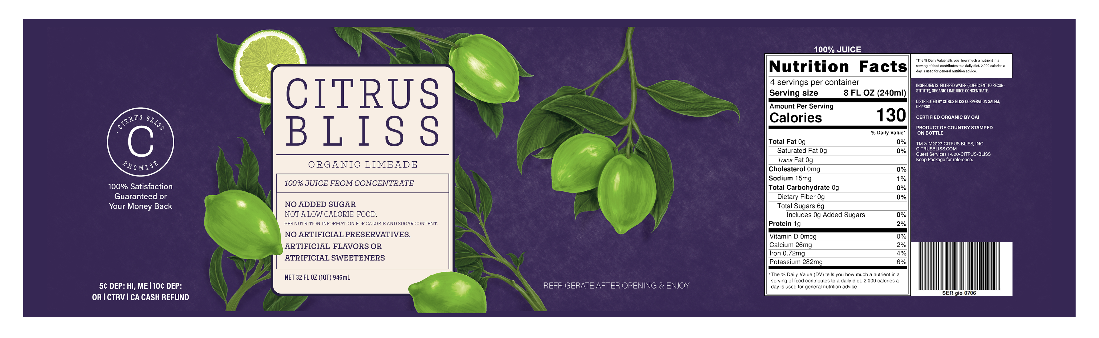 Limeade Label