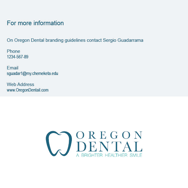 Oregon Dental Branding Guide 10