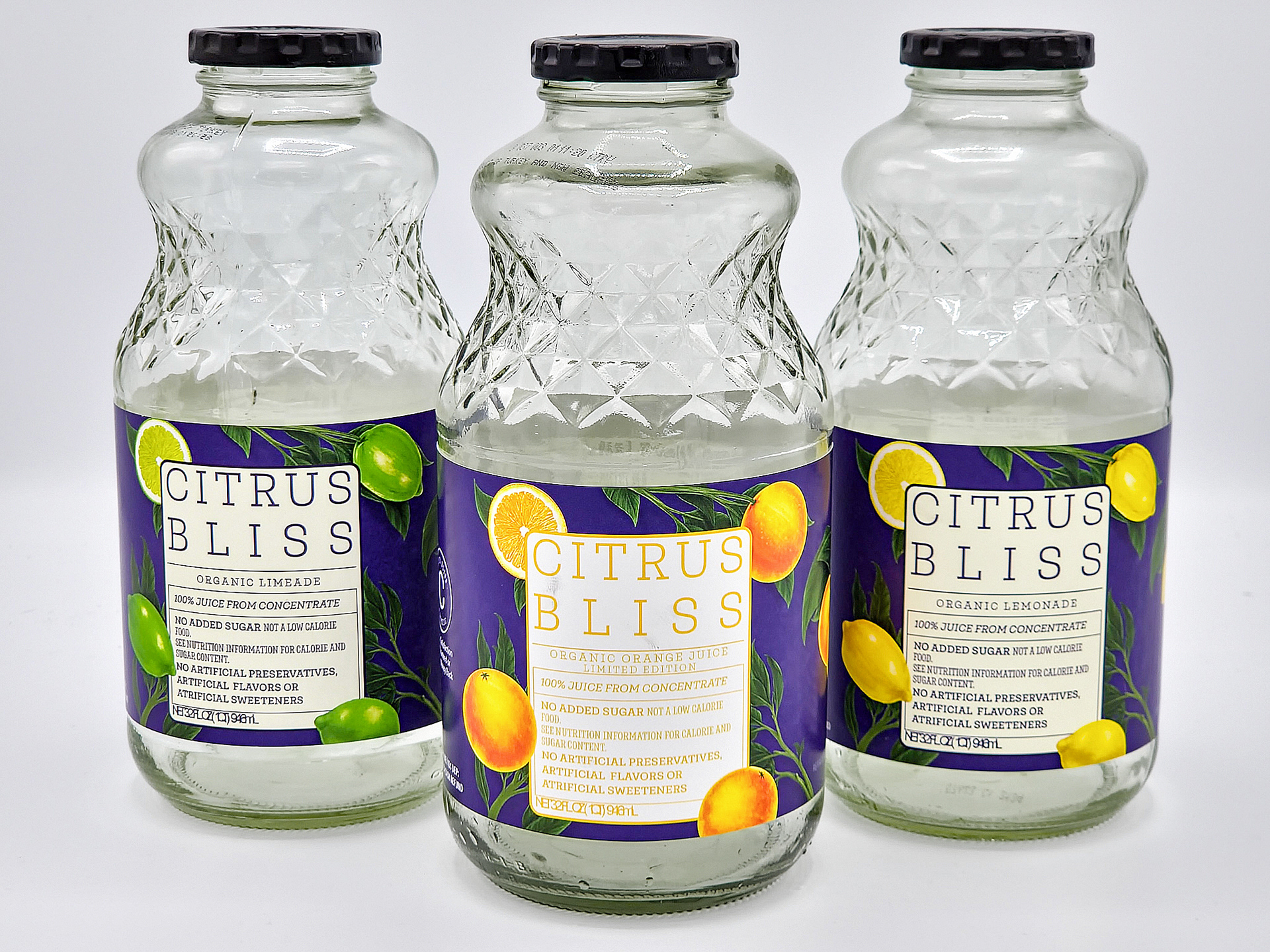 Citrus Bliss packaging mockup