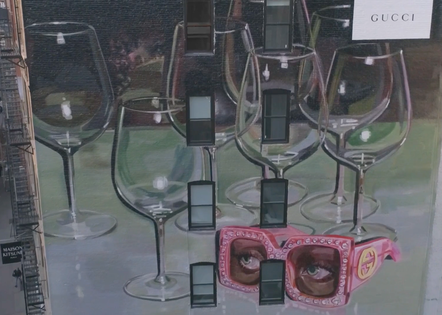 gucci wine glasses