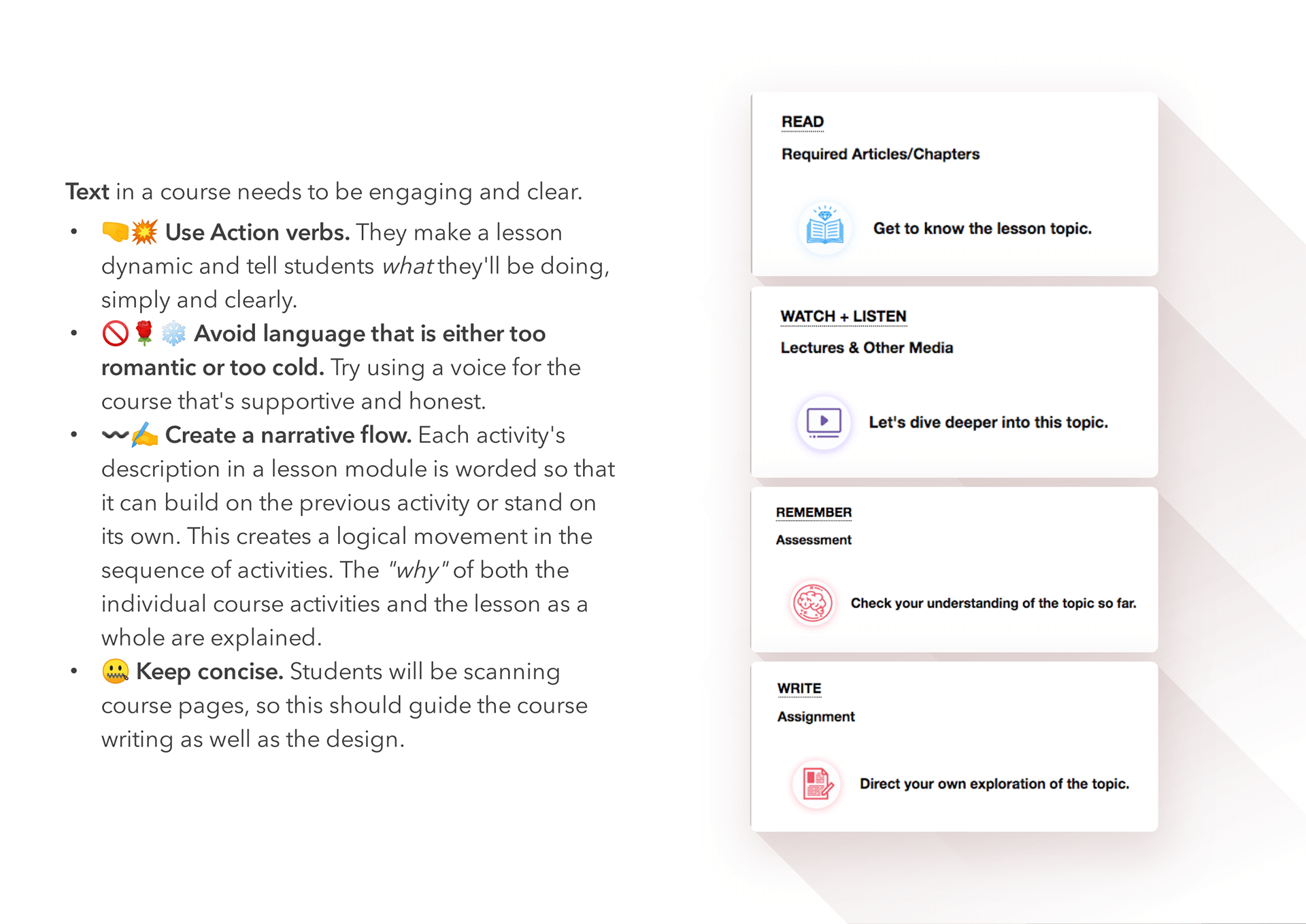 microcopy explanation and examples