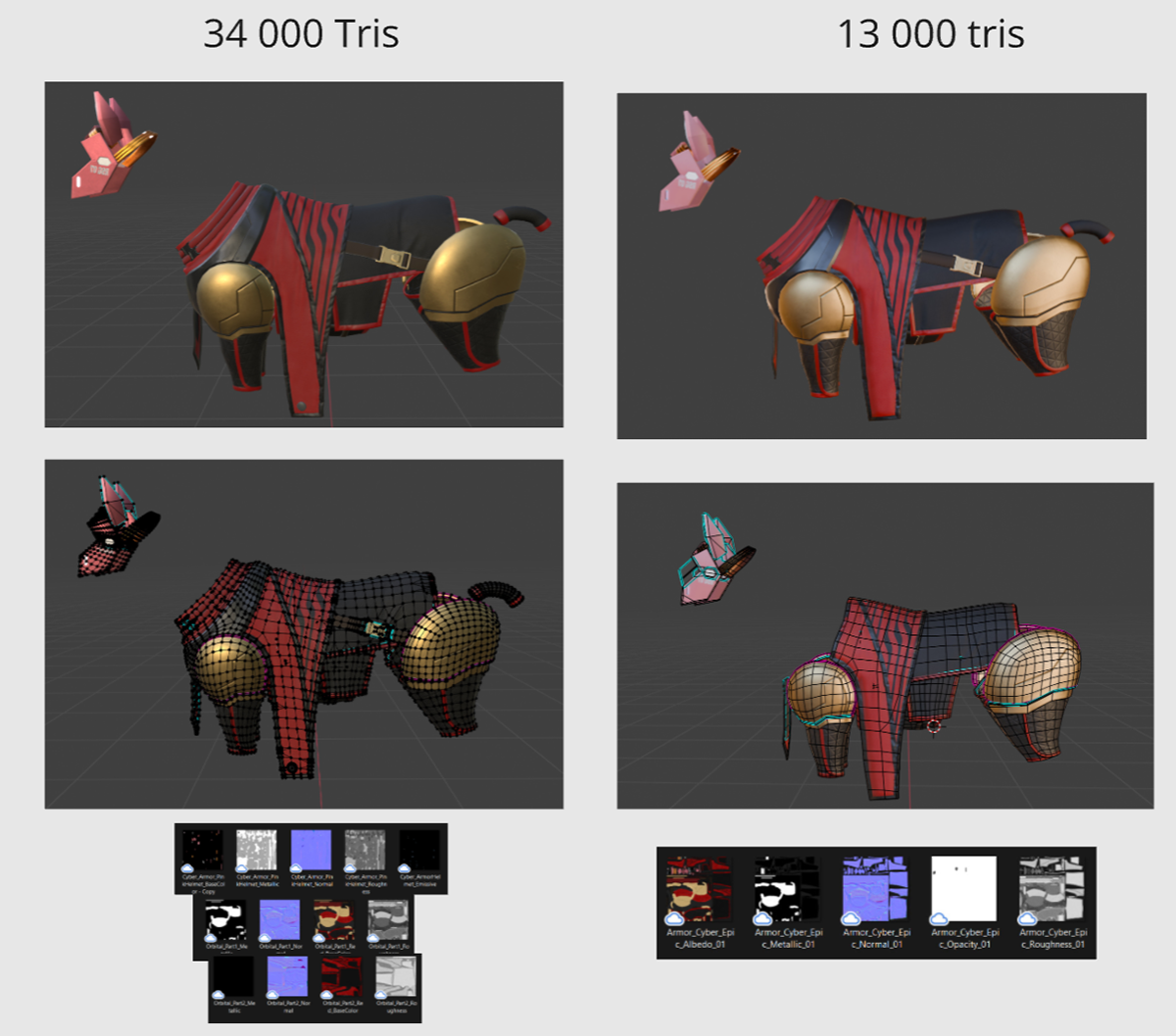 Armor Retopology