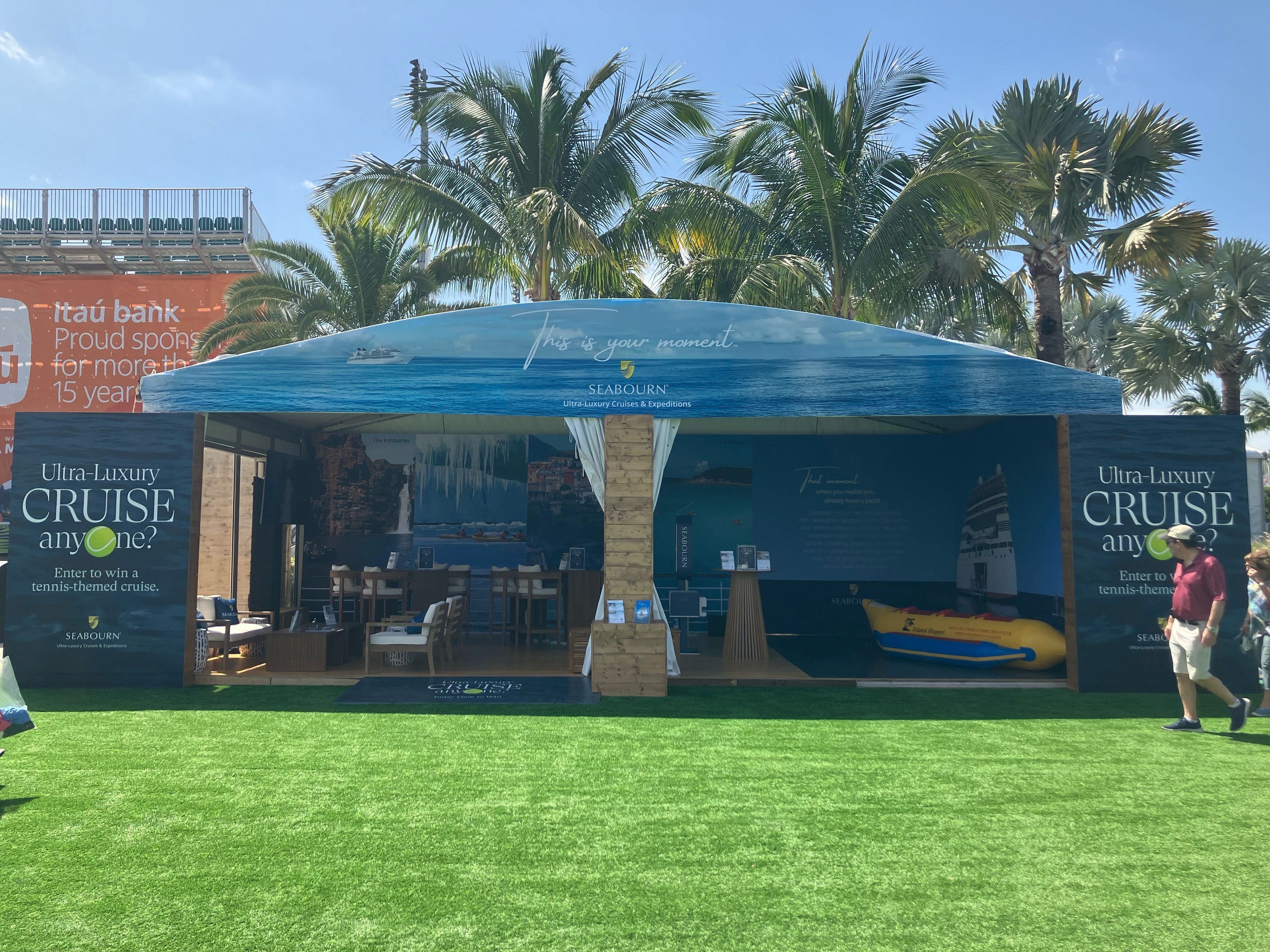 Miami Open - corporate tent