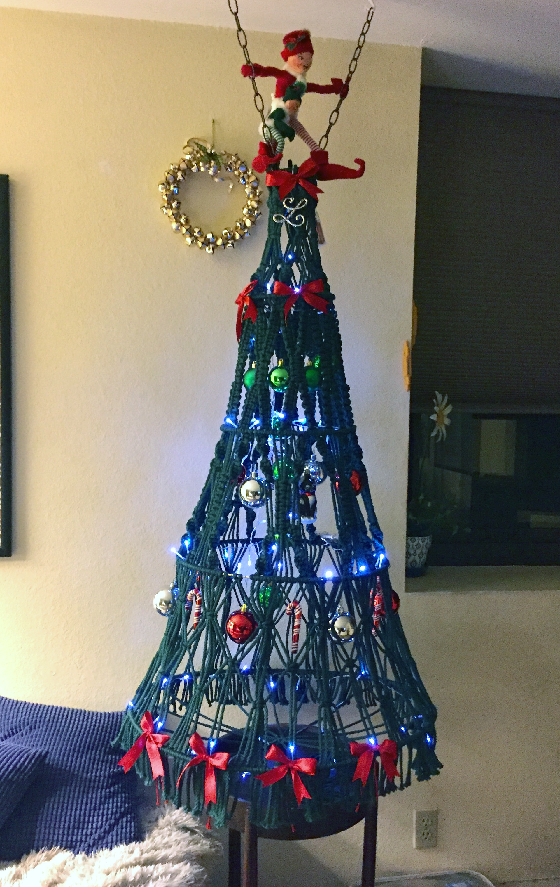 Macrame Christmas tree