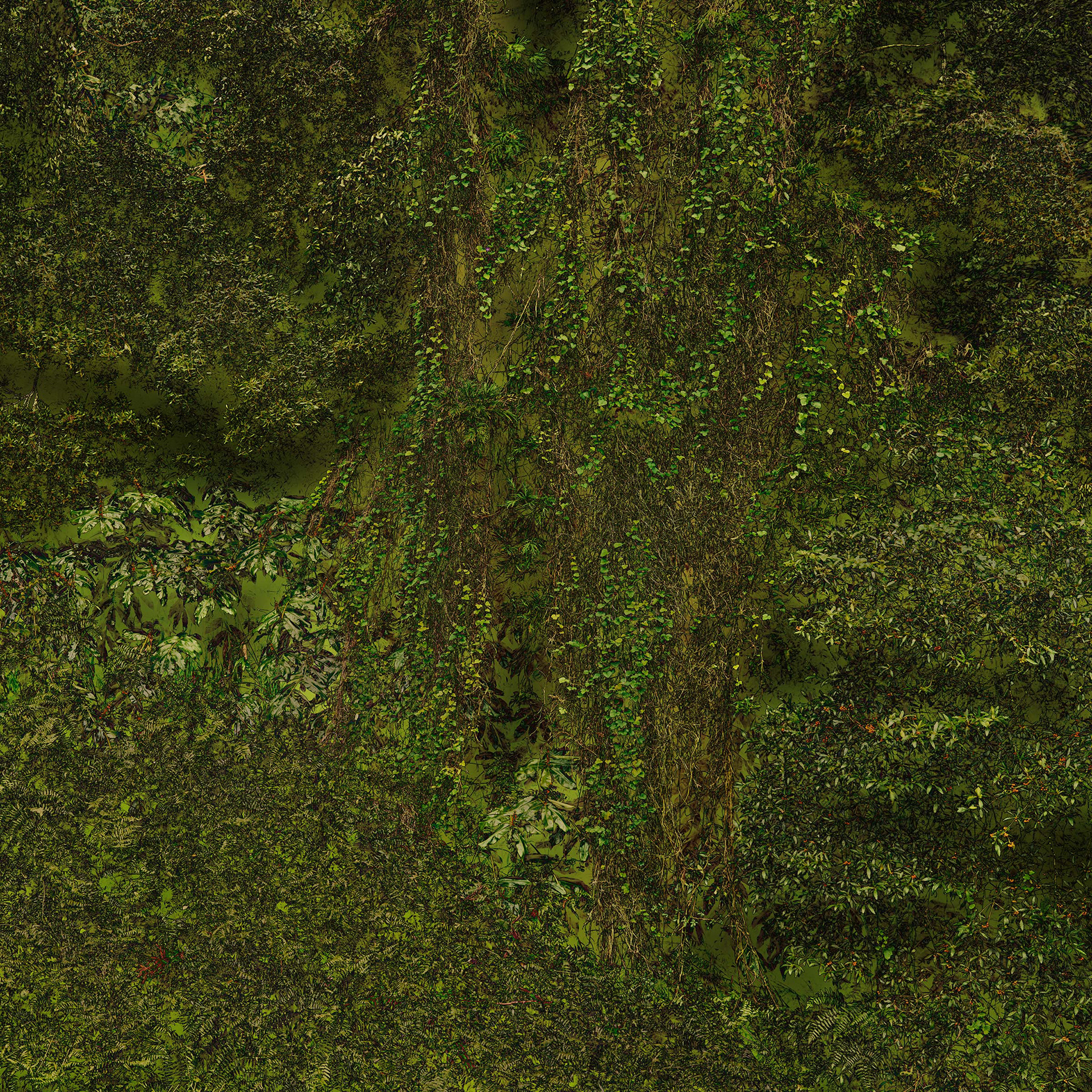 NEUES GRÜN 180x180cm 