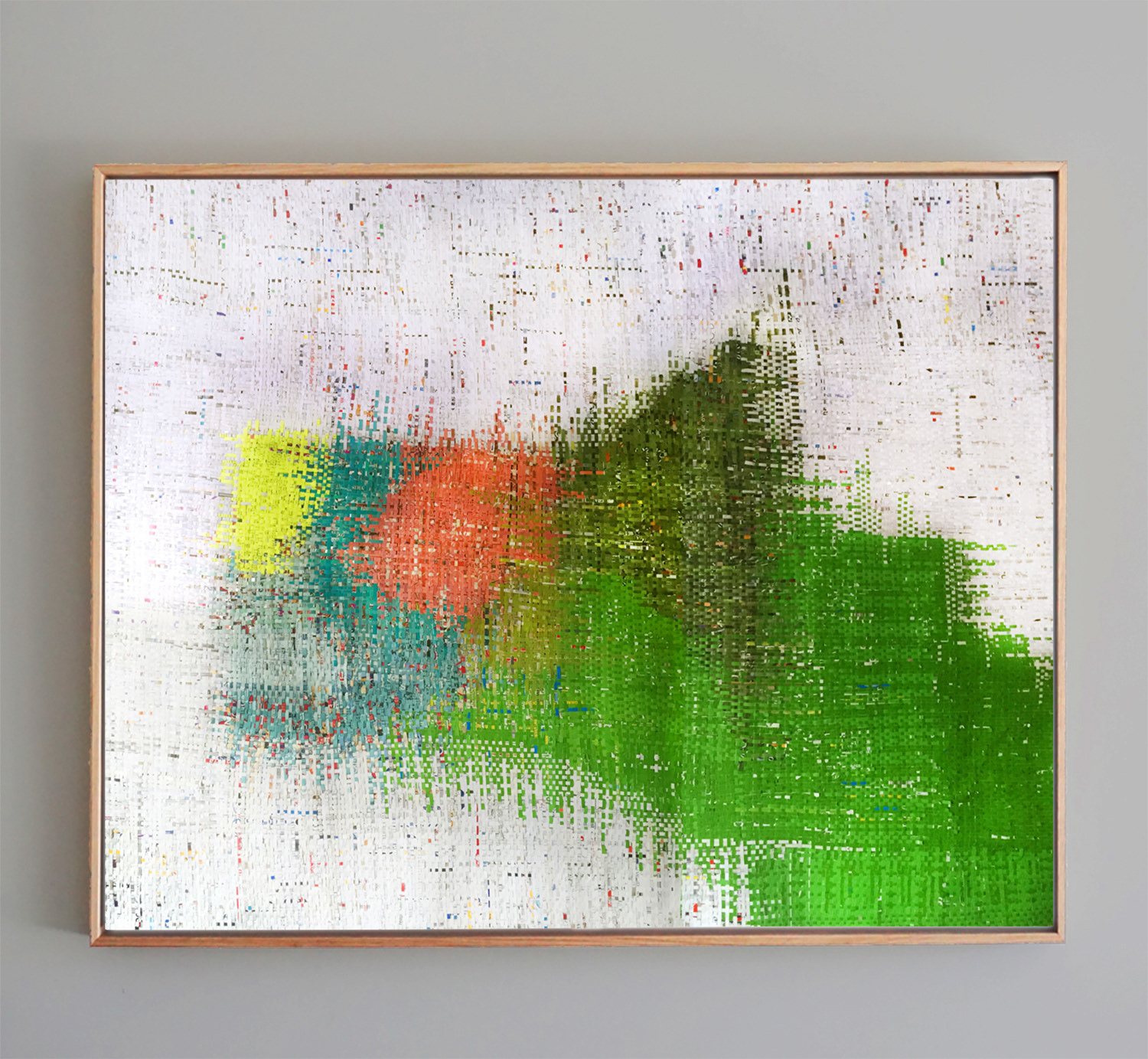 Segmentations Green 116 48 x 60 in