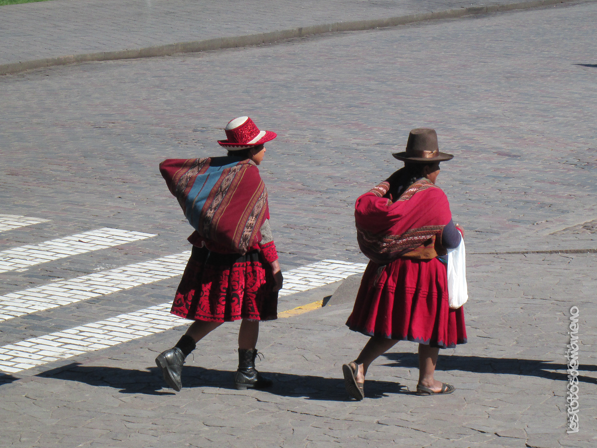 Scène quotidienne à Cusco