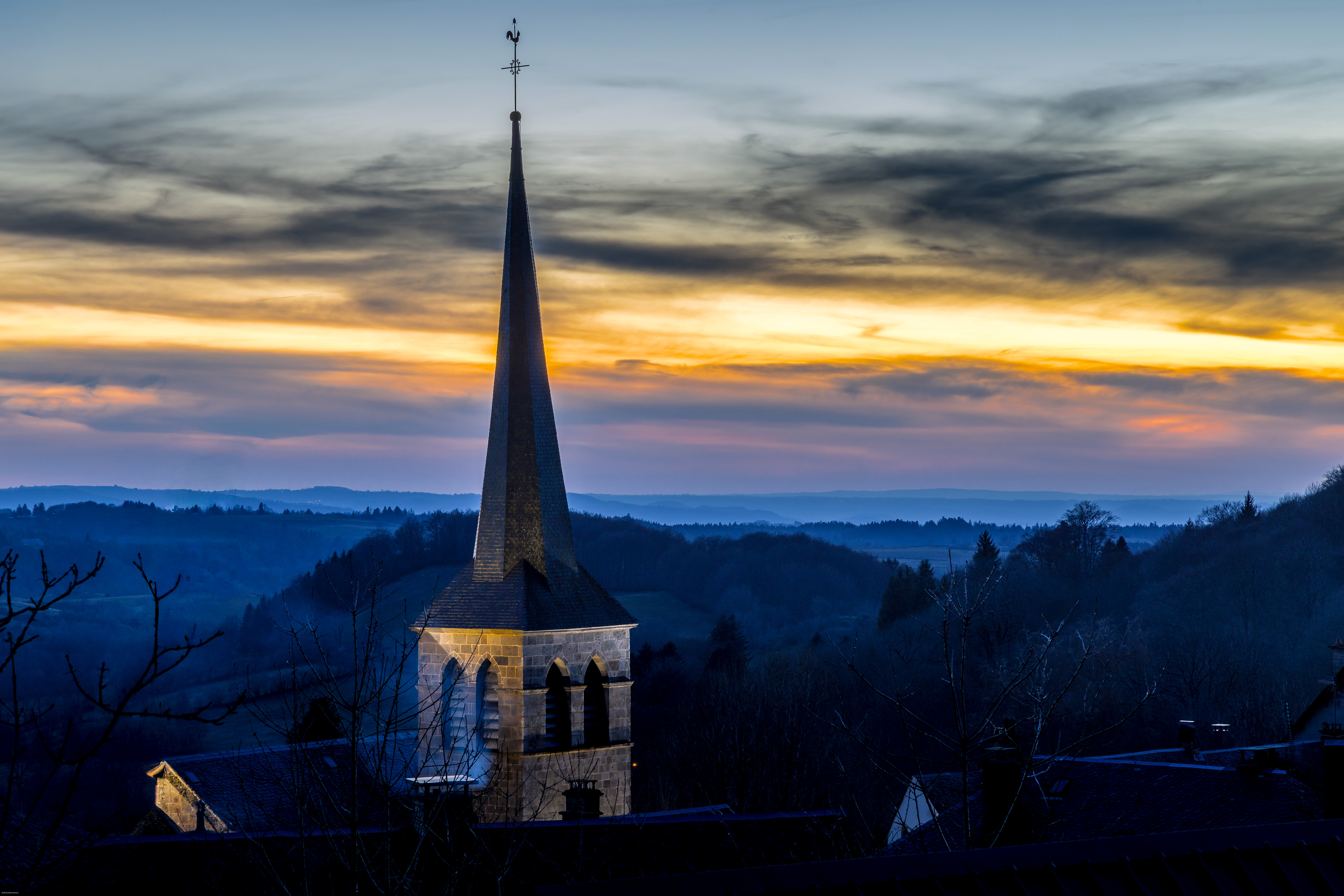 Winter night in Picherande