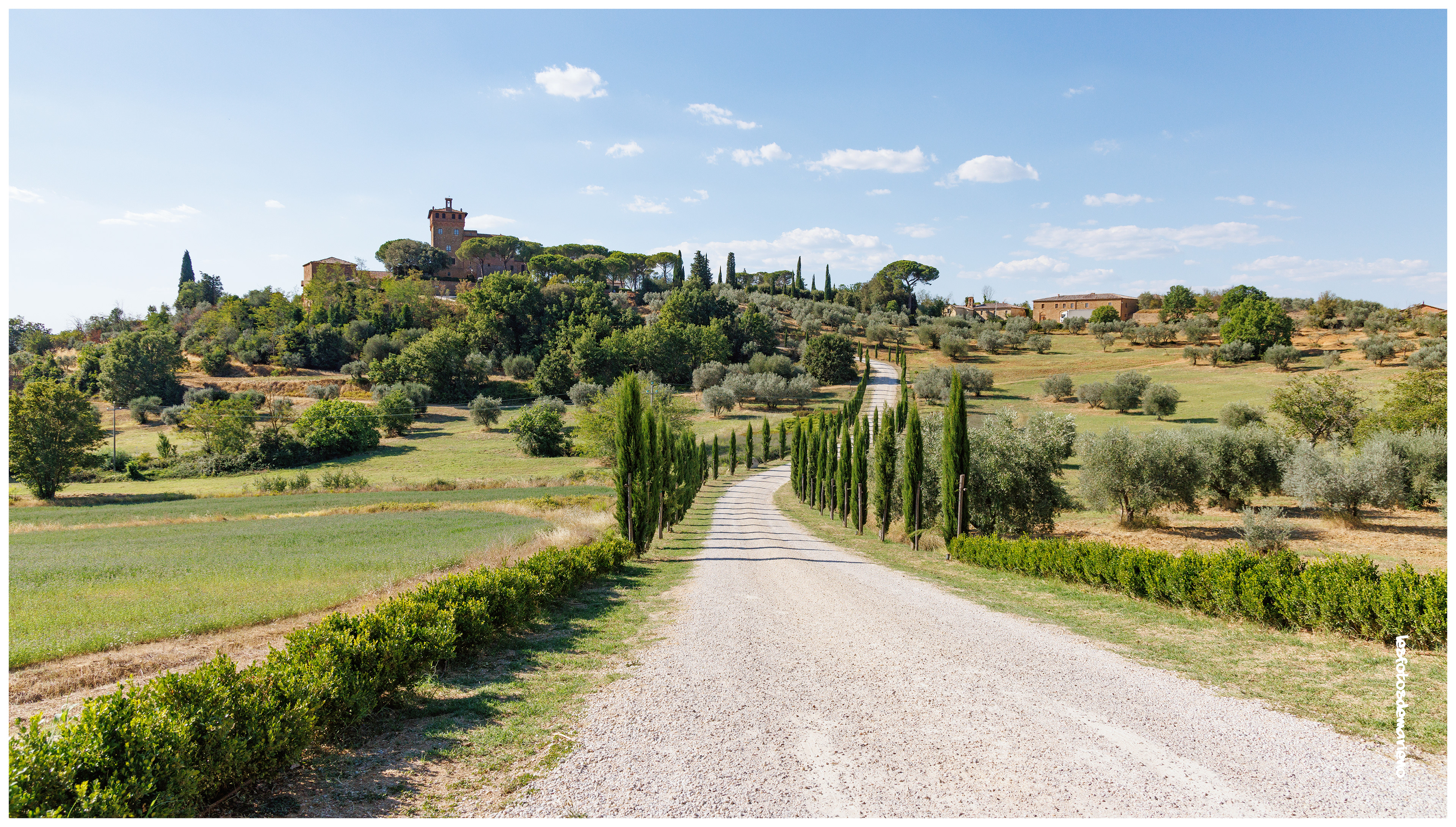 Val d'orcia - Toscane - Italie