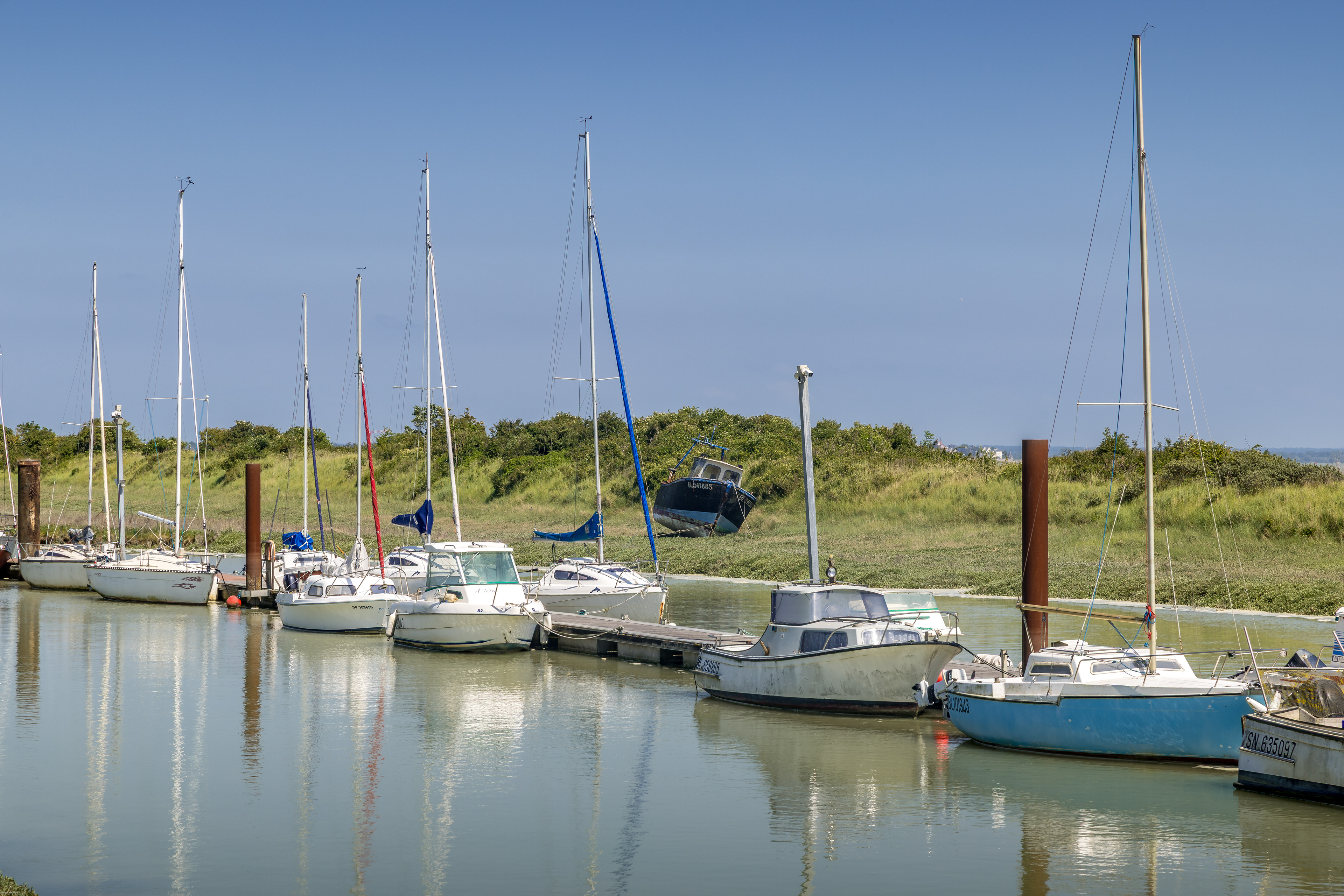 Voiles à la pointe du Hourdel