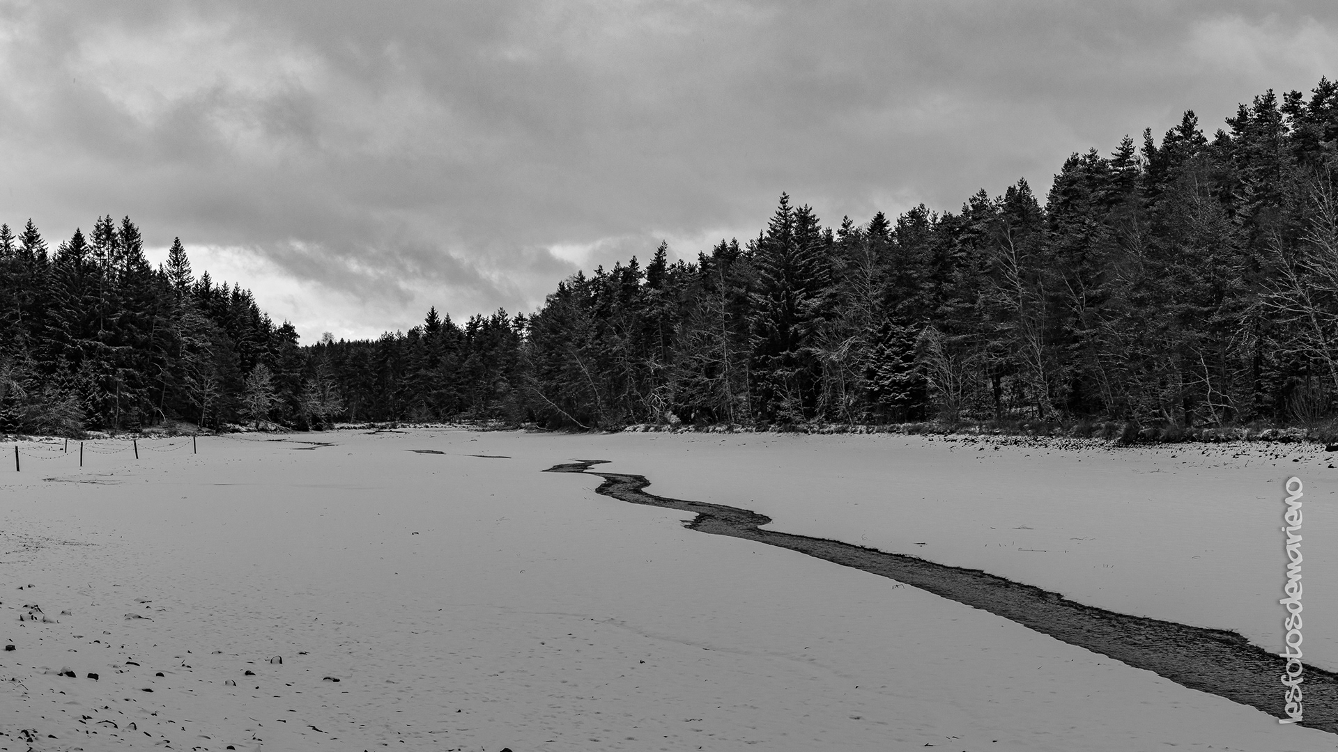 Lac asséché - La chaise dieu