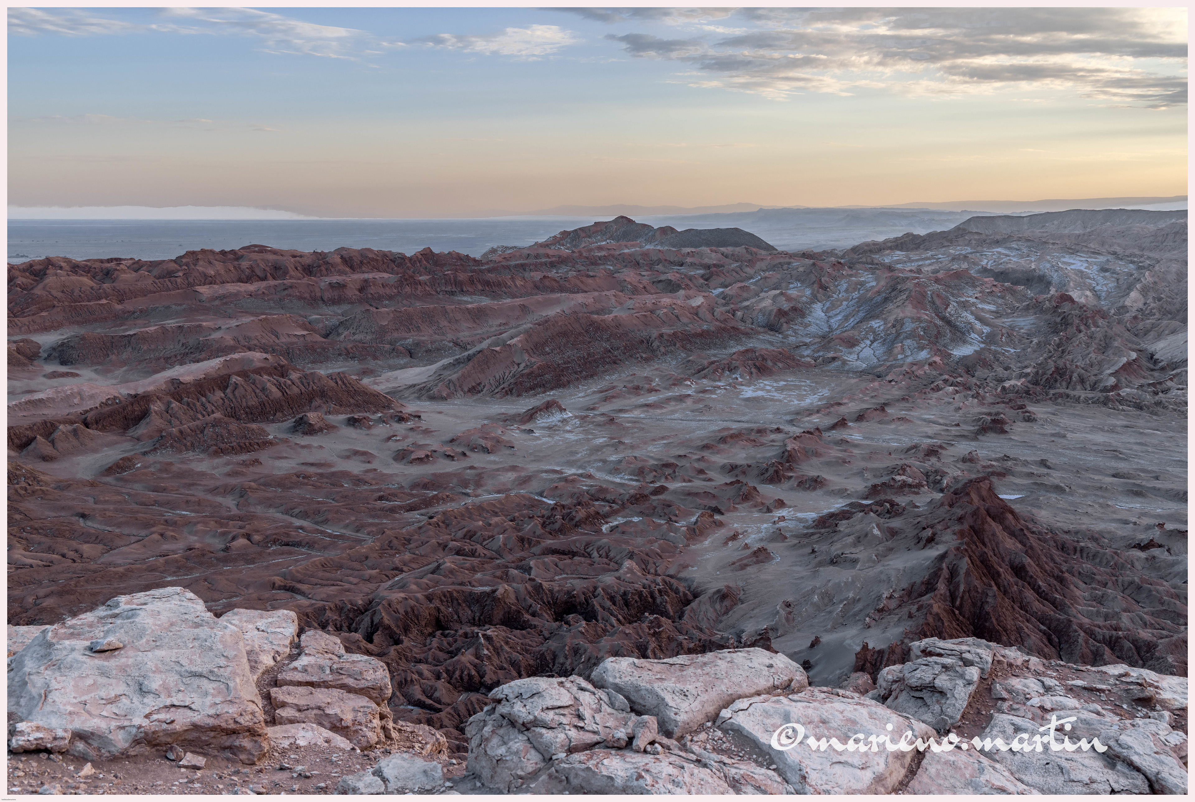 Désert sel et sable