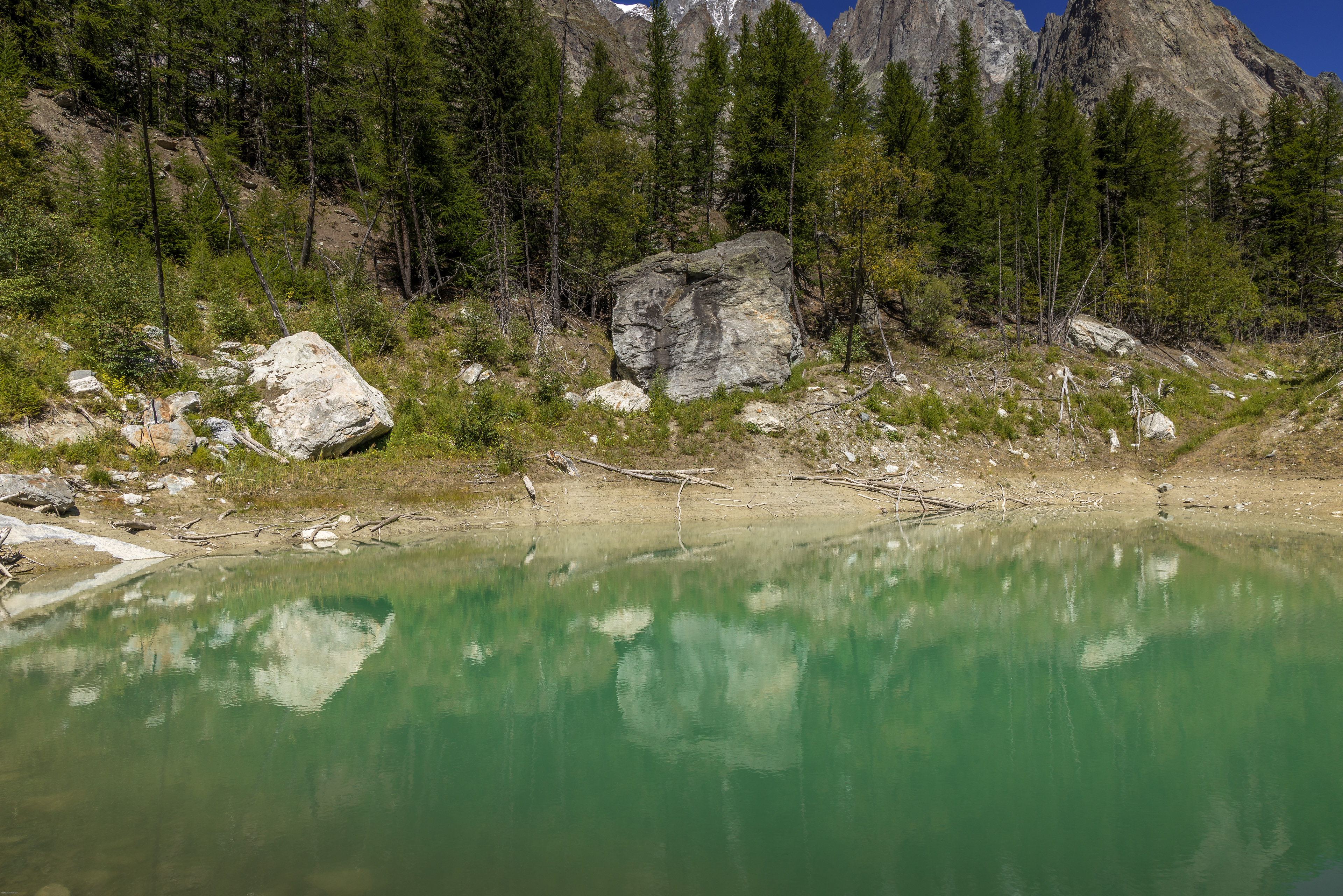 Le lac vert - Italie