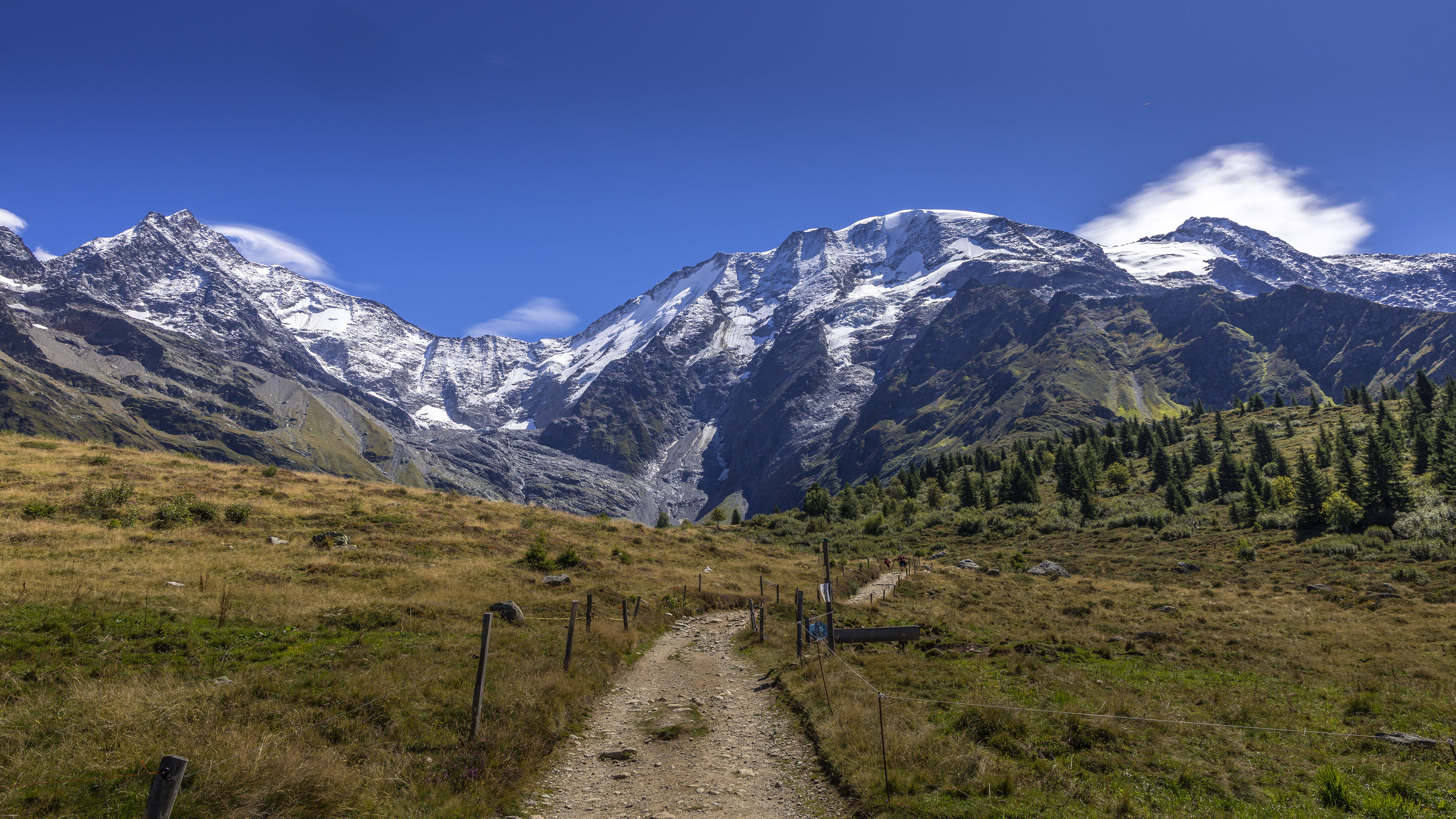 Vue sur les domes de miage